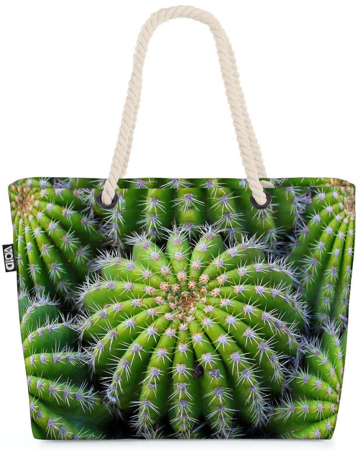 VOID Strandtasche (1-tlg), Kaktuspflanze Kakteen Kaktus kakteenblüt kaktus zimmerpflanze kakteen