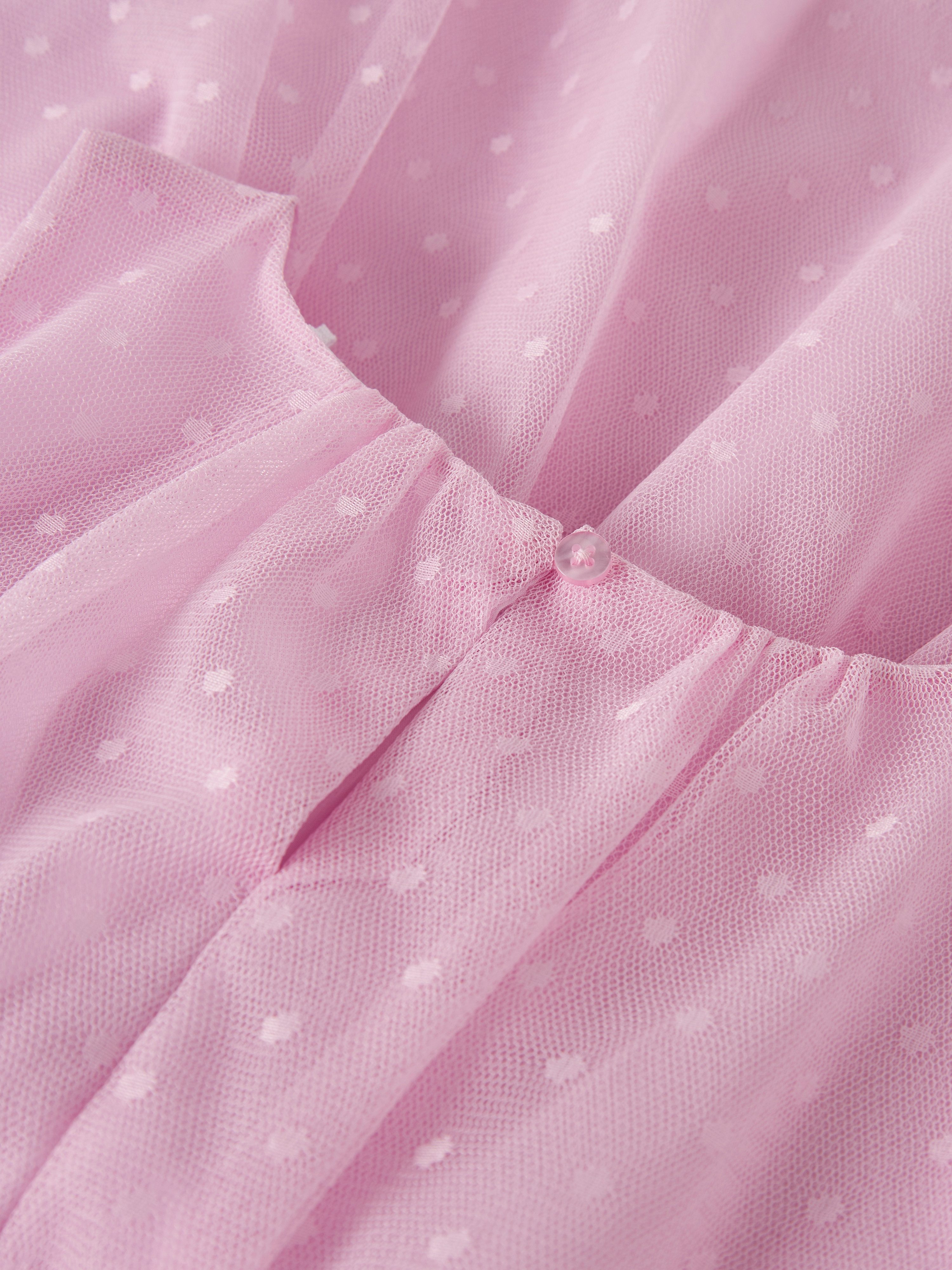 Name It Tüllkleid NKFVABOSS SPENCER Kunstfaser, elastische Taille mit Glitzereffekt