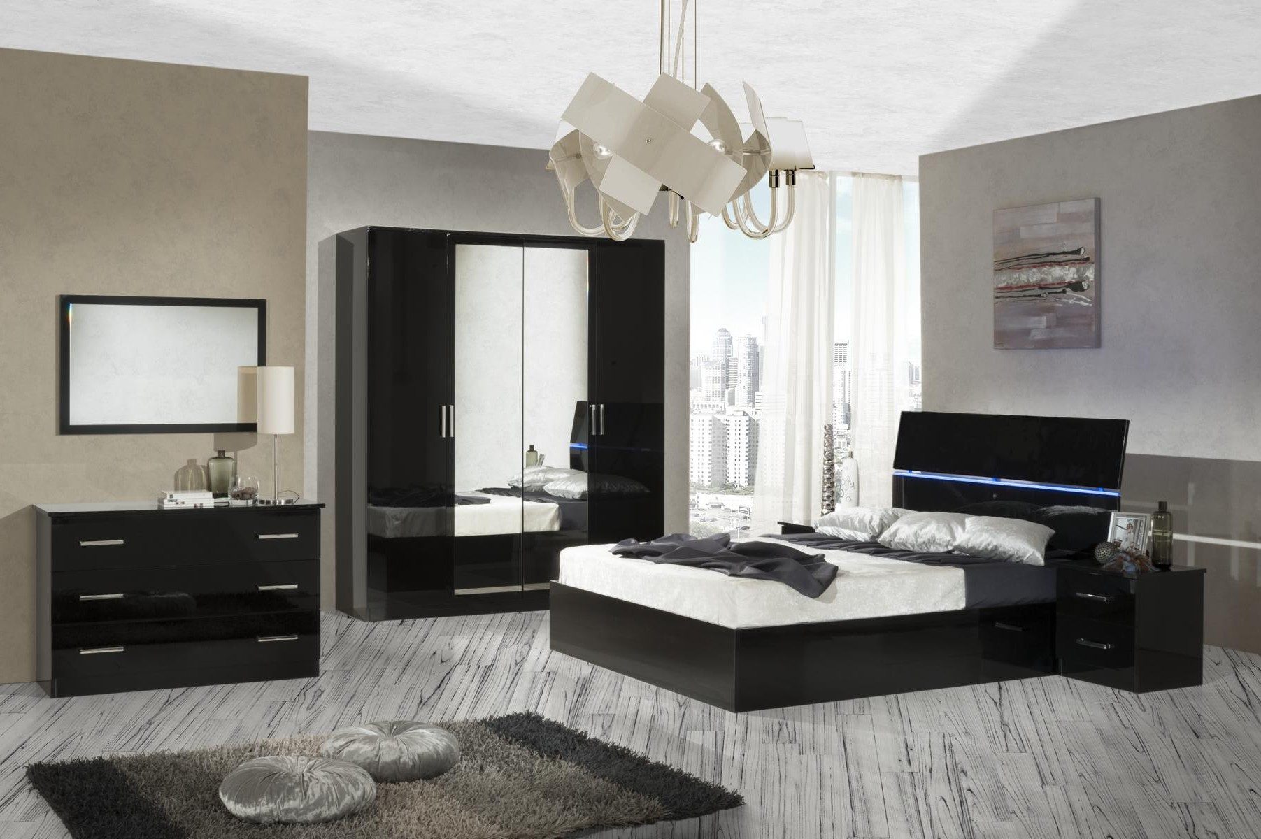 Xlmoebel Polsterbett Klassisches Hotelbett Doppelbett Modern mit gepolstertem Kopfteil (Hotelbett), Made in Europa