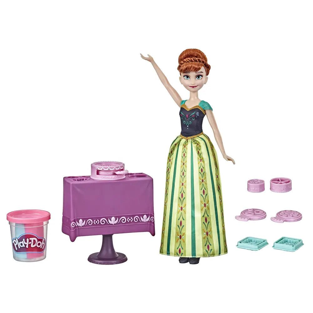 Hasbro Spiel Disney Eiskönigin Annas PlayDoh Tortenzauber - Kreatives Backen & Spie