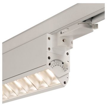 SLV Stromschienensystem LED 3-Phasen-Spot Sight in Weiß und Weiß-matt 26W 3100lm 4000K, 41 cm, Schienensystem