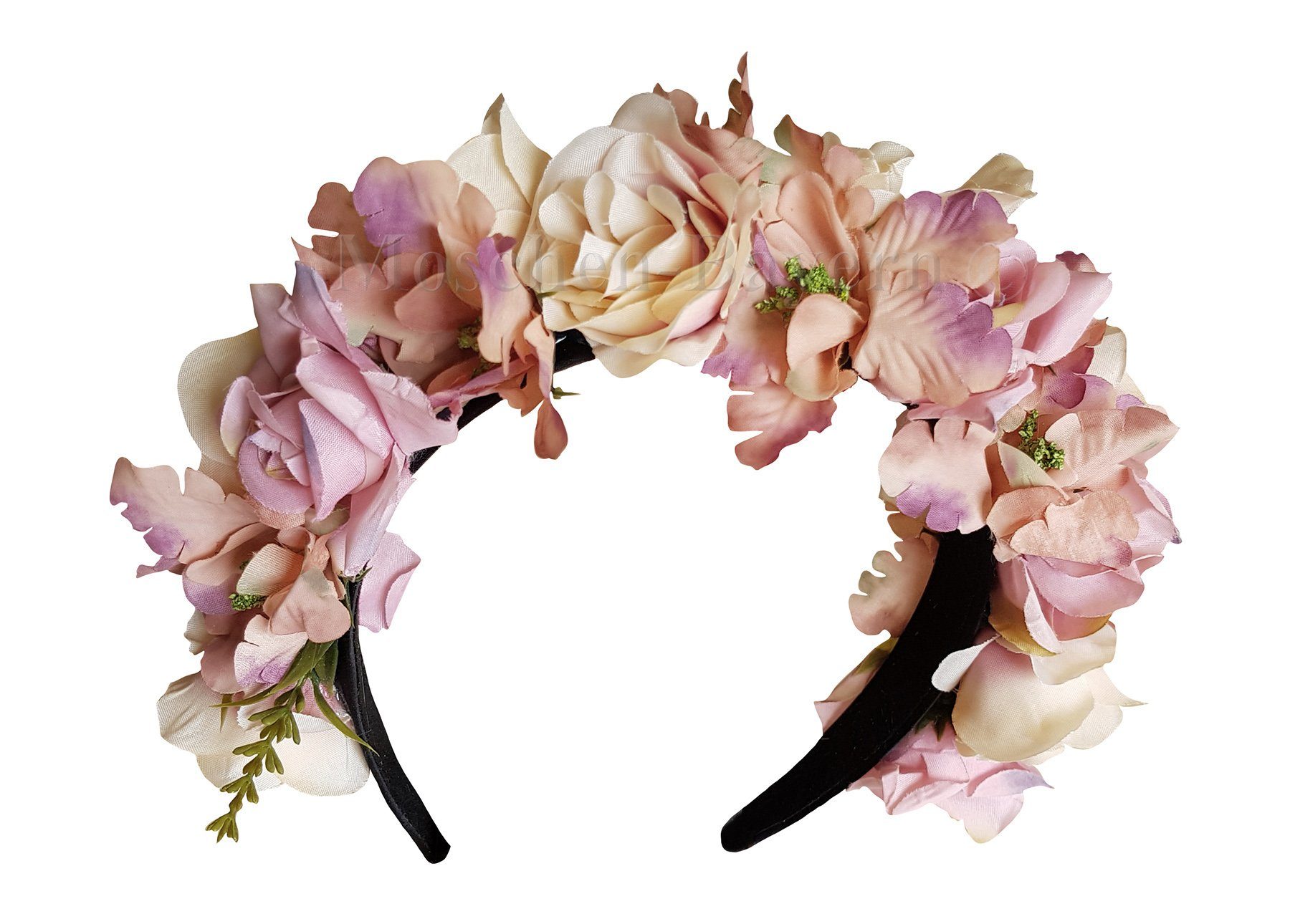 Ukrainischer Blumenkranz Haarschmuck | Winok Stirnband | Rot | Zu Vyshyvanka