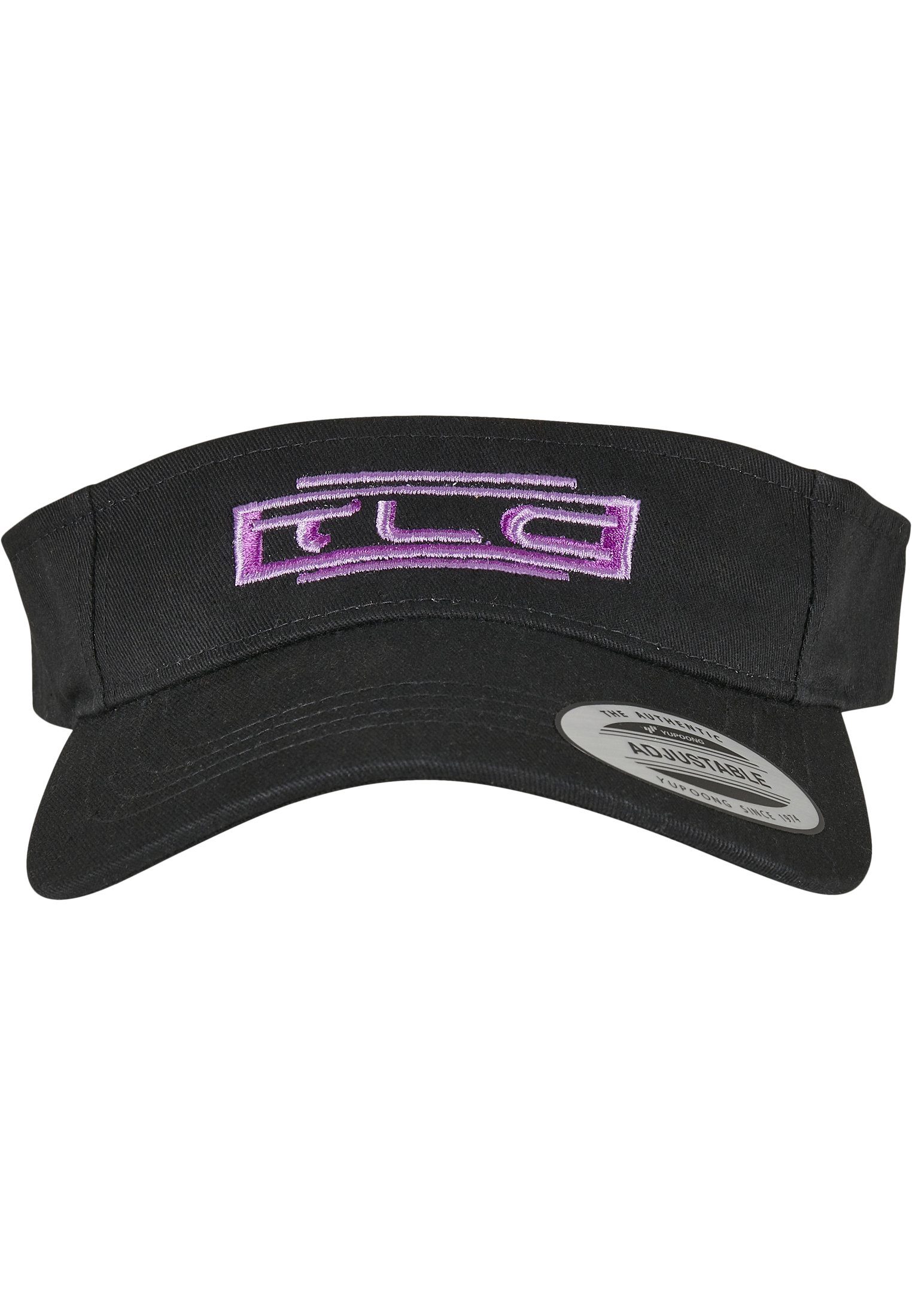 MisterTee Flex Cap TLC Logo Visor Snapback