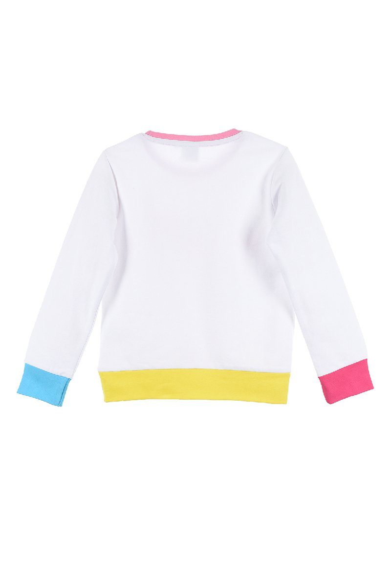 Disney Minnie Mouse Mädchen Kinder Maus Sweatshirt Weiß Pullover Mini