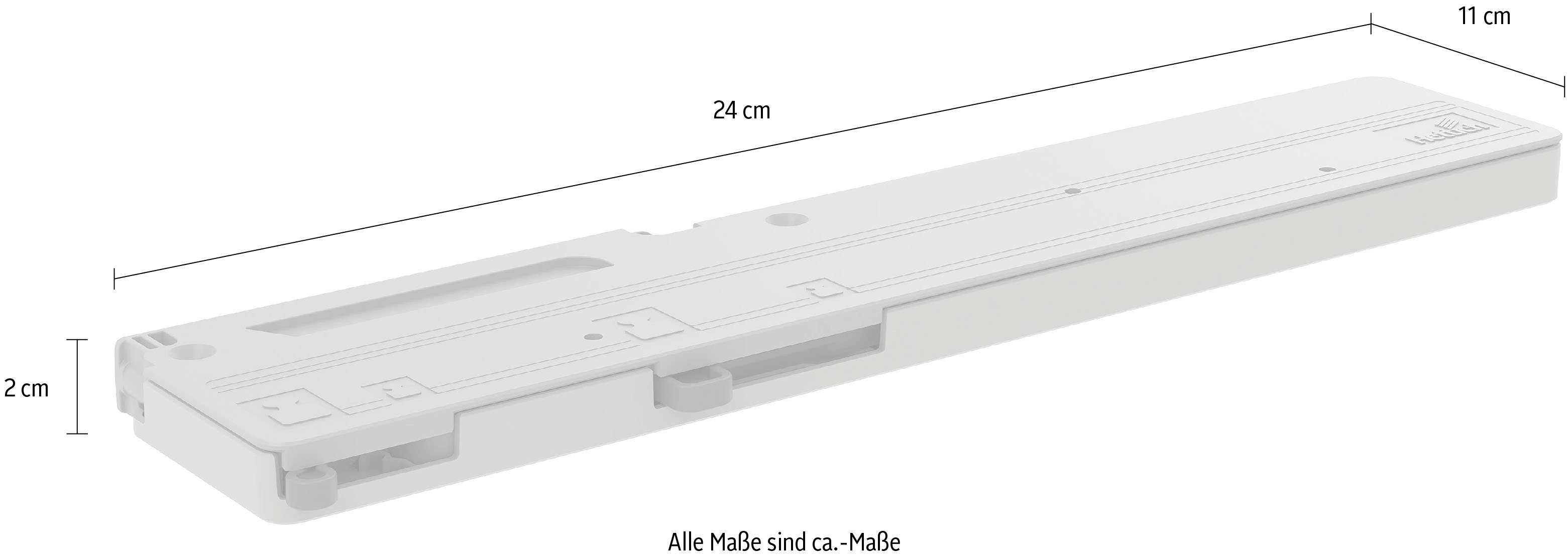 Schwebetürenschränke Türdämpfer 2-, 2 WIEMANN Selbsteinzug für (Set, inkl. 3- 4-türige und St),