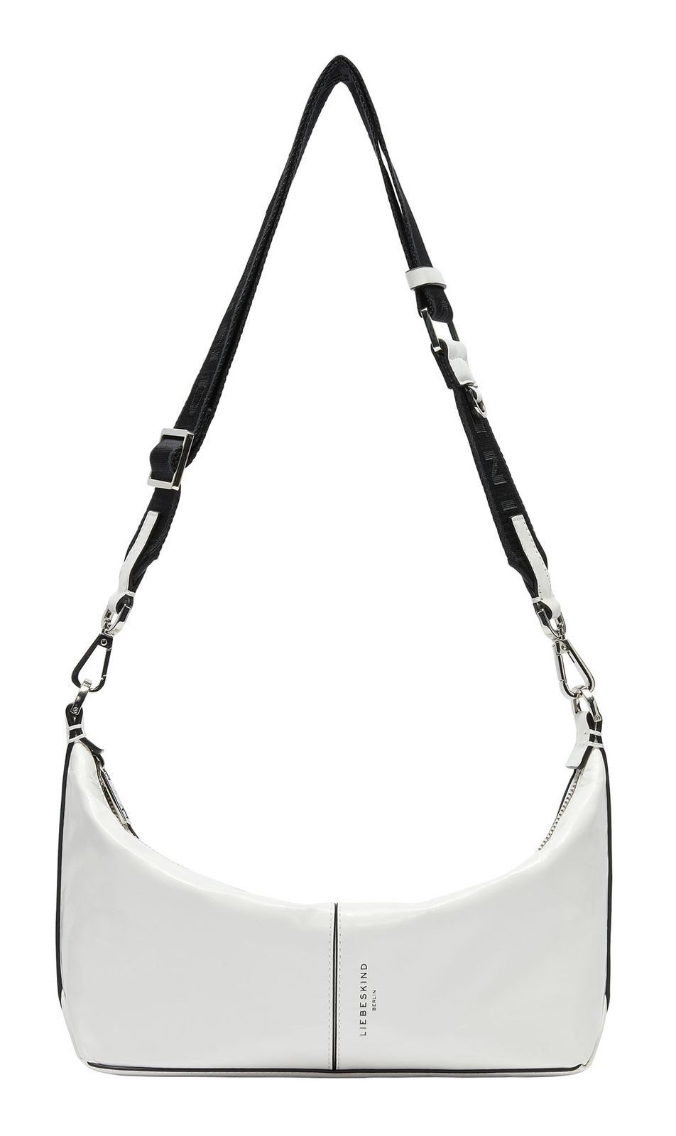 Liebeskind Berlin Schultertasche Paris 4 Paper Touch Crinkle, aus echtem Rindsleder