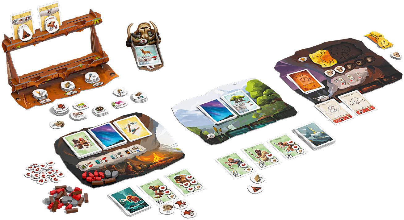 Asmodee Spiel Paleo, Abenteuerspiel