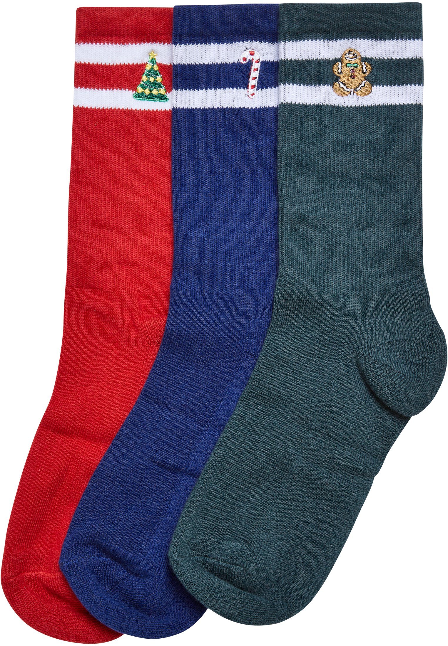 URBAN CLASSICS Freizeitsocken Accessoires Christmas Sporty Socks Set (1-Paar)