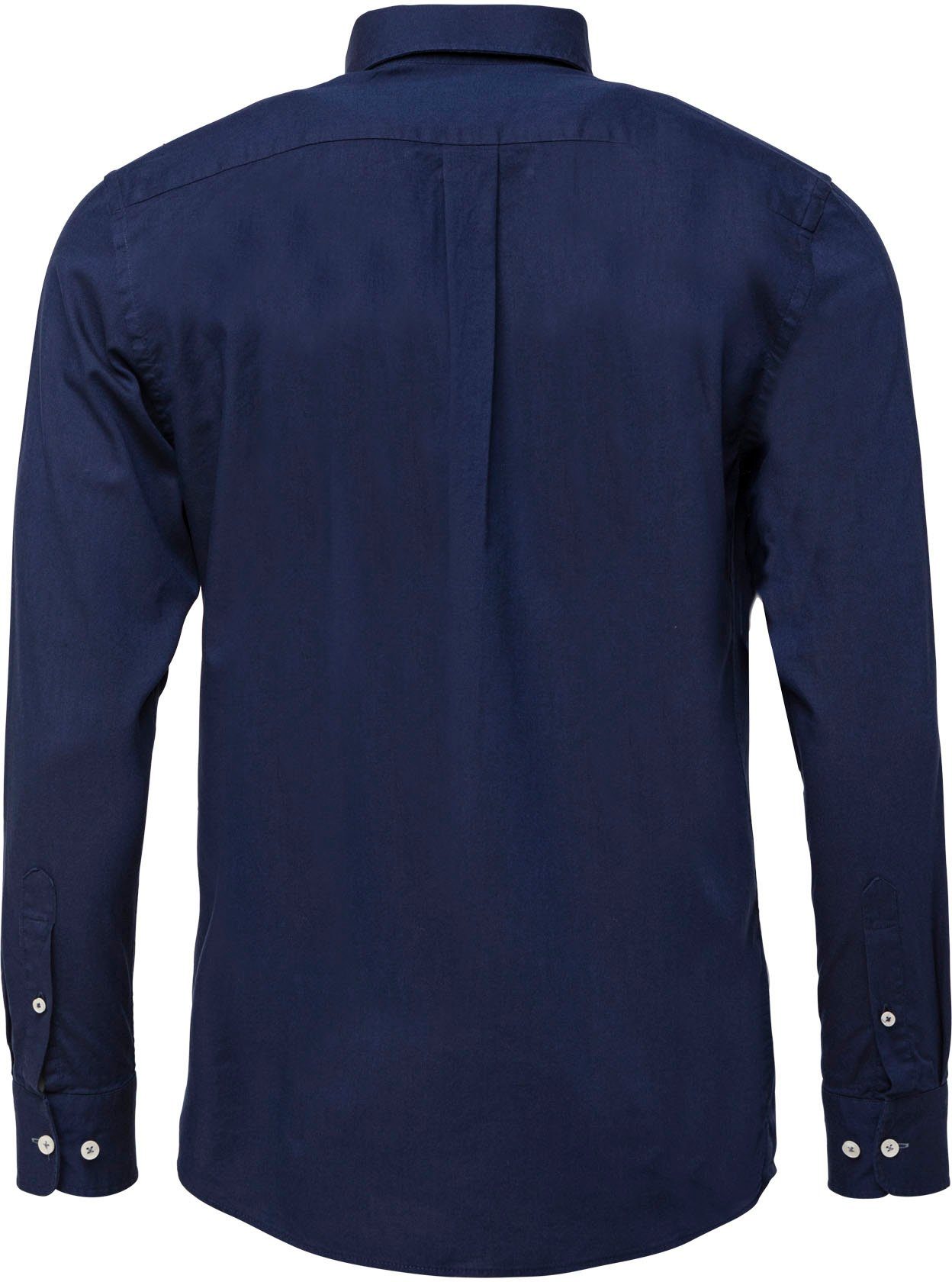 (1-tlg) Langarmhemd FYNCH-HATTON Langarmhemd navy FYNCH-HATTON