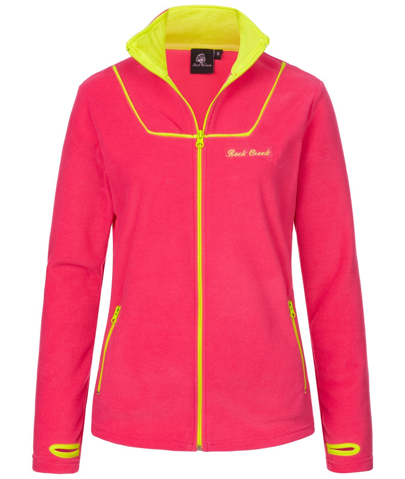 Rock Creek Fleecejacke Damen Fleecejacke Übergangsjacke D-473 Pink