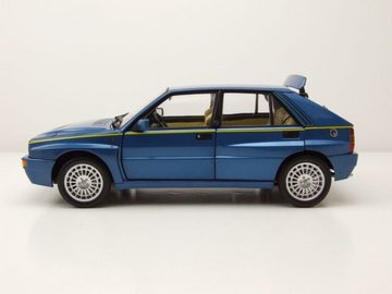 Kyosho Modellauto Lancia Delta HF Integrale blau Modellauto 1:18 Kyosho, Maßstab 1:18
