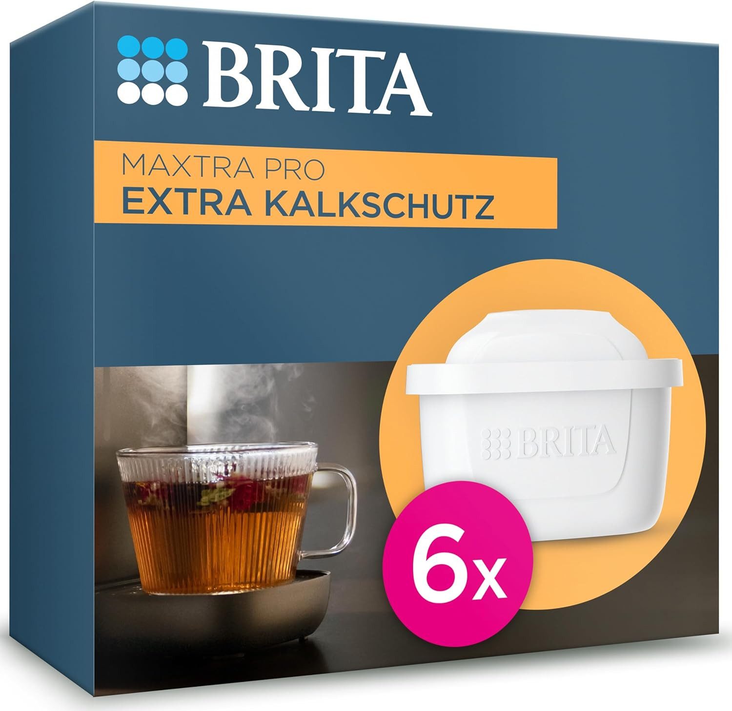 Wasserfilter Kartusche MAXTRA PRO Extra Kalkschutz (6er-Pack) Halbjahrespack