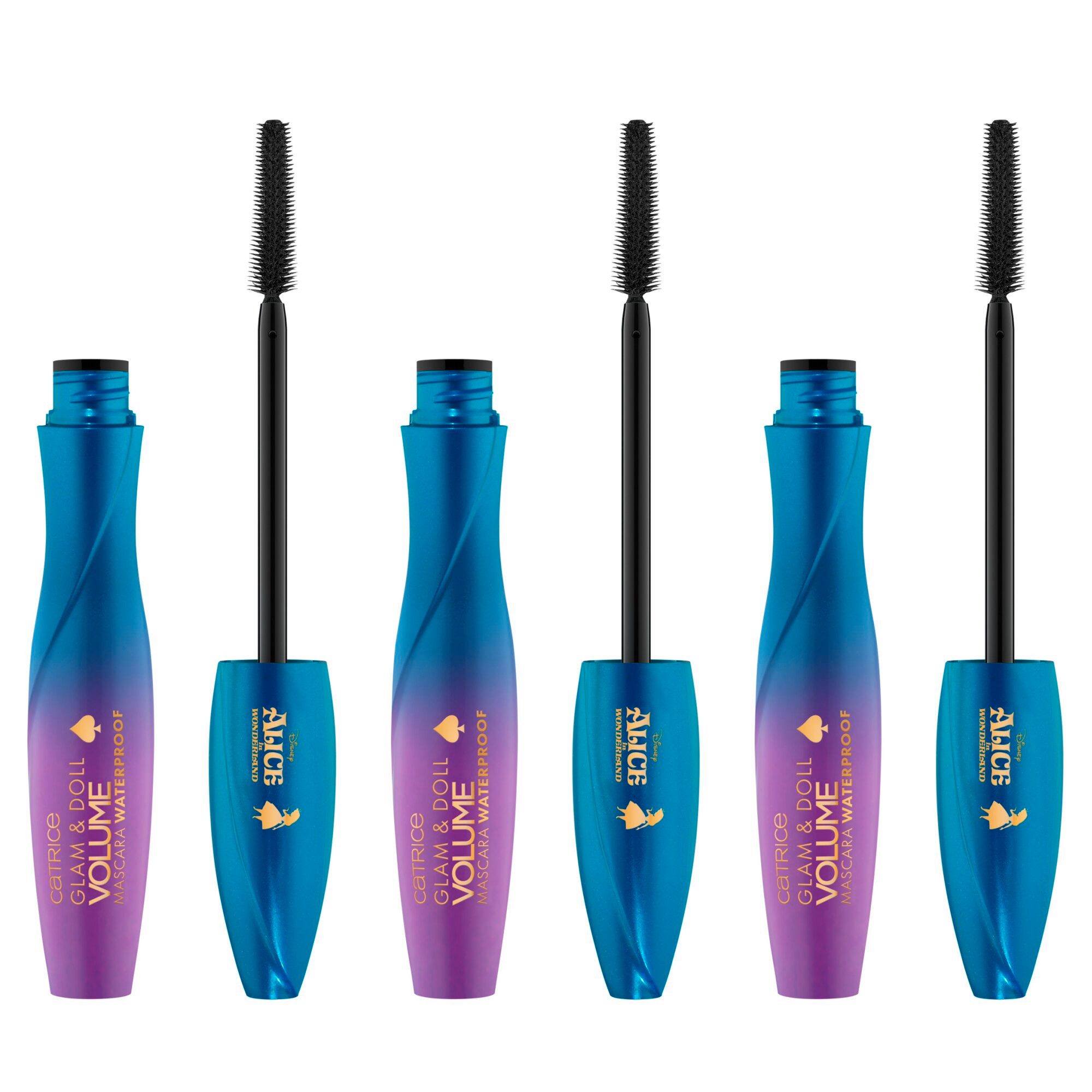 Catrice Mascara Disney Alice in Wonderland Glam & Doll Volume Mascara Waterproof, 3-tlg.