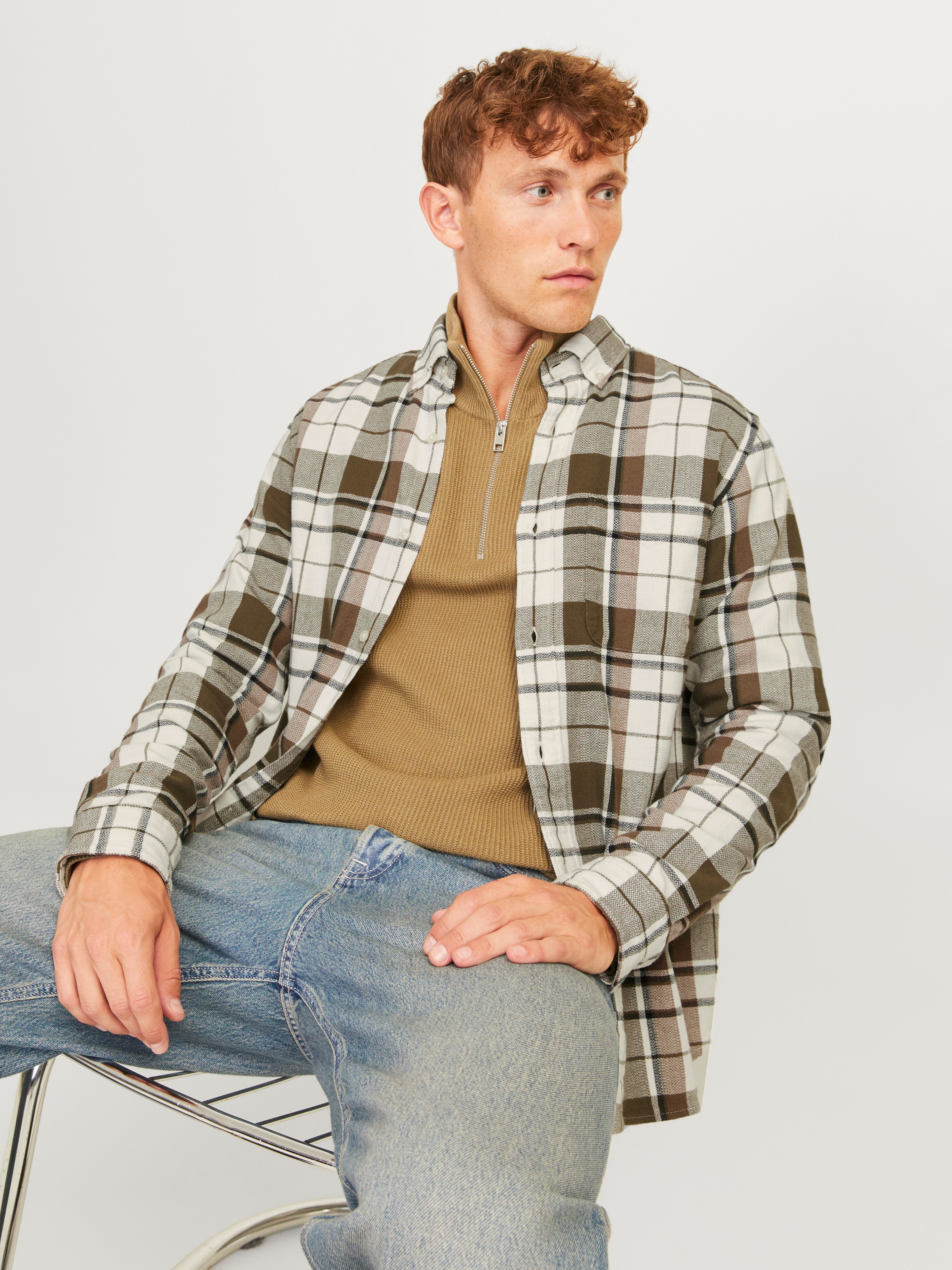 Jack & Jones Langarmhemd JPRBLUBROOK CHECK günstig online kaufen