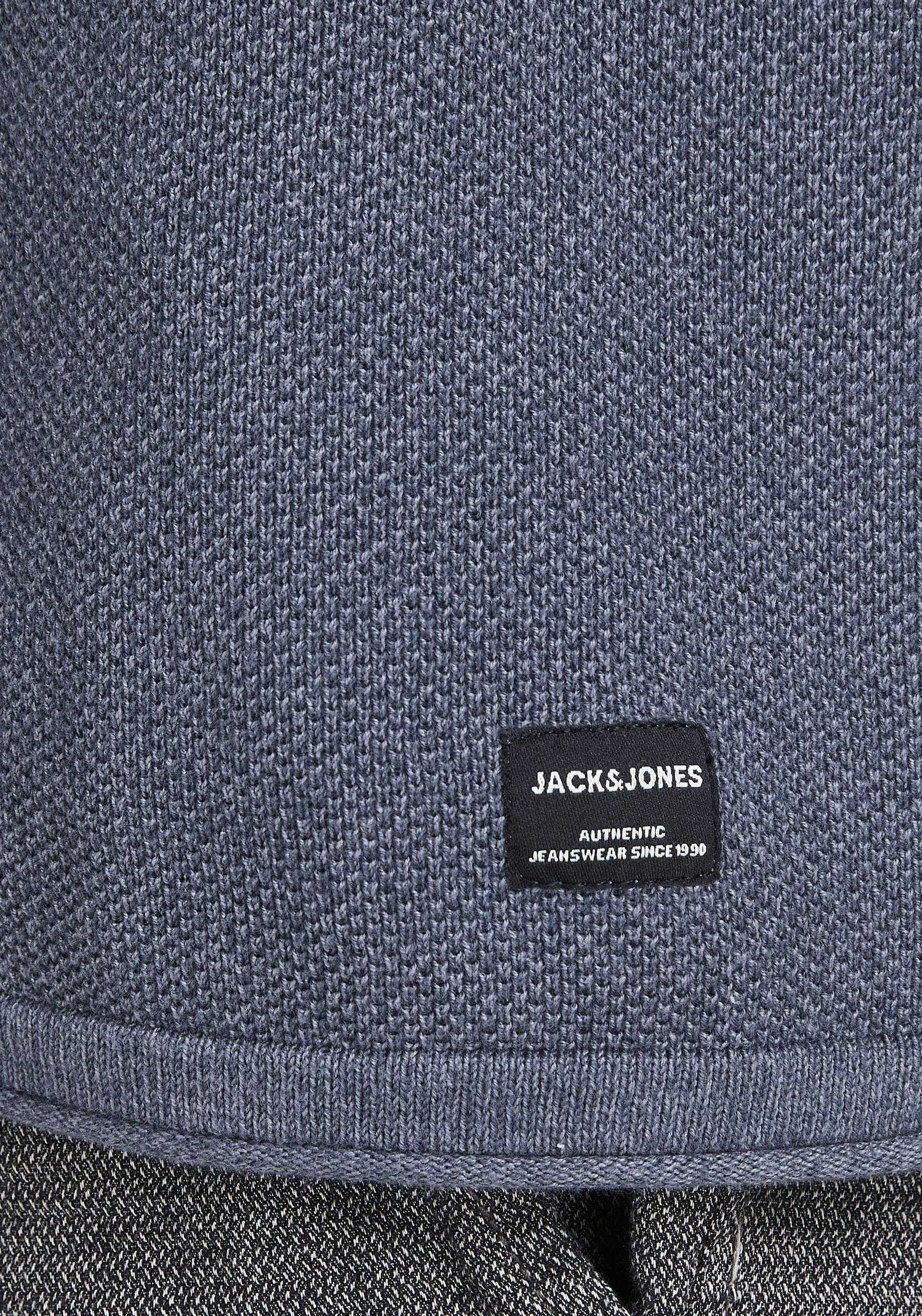 Jack & Jones Rundhalspullover hellgrün HILL KNIT