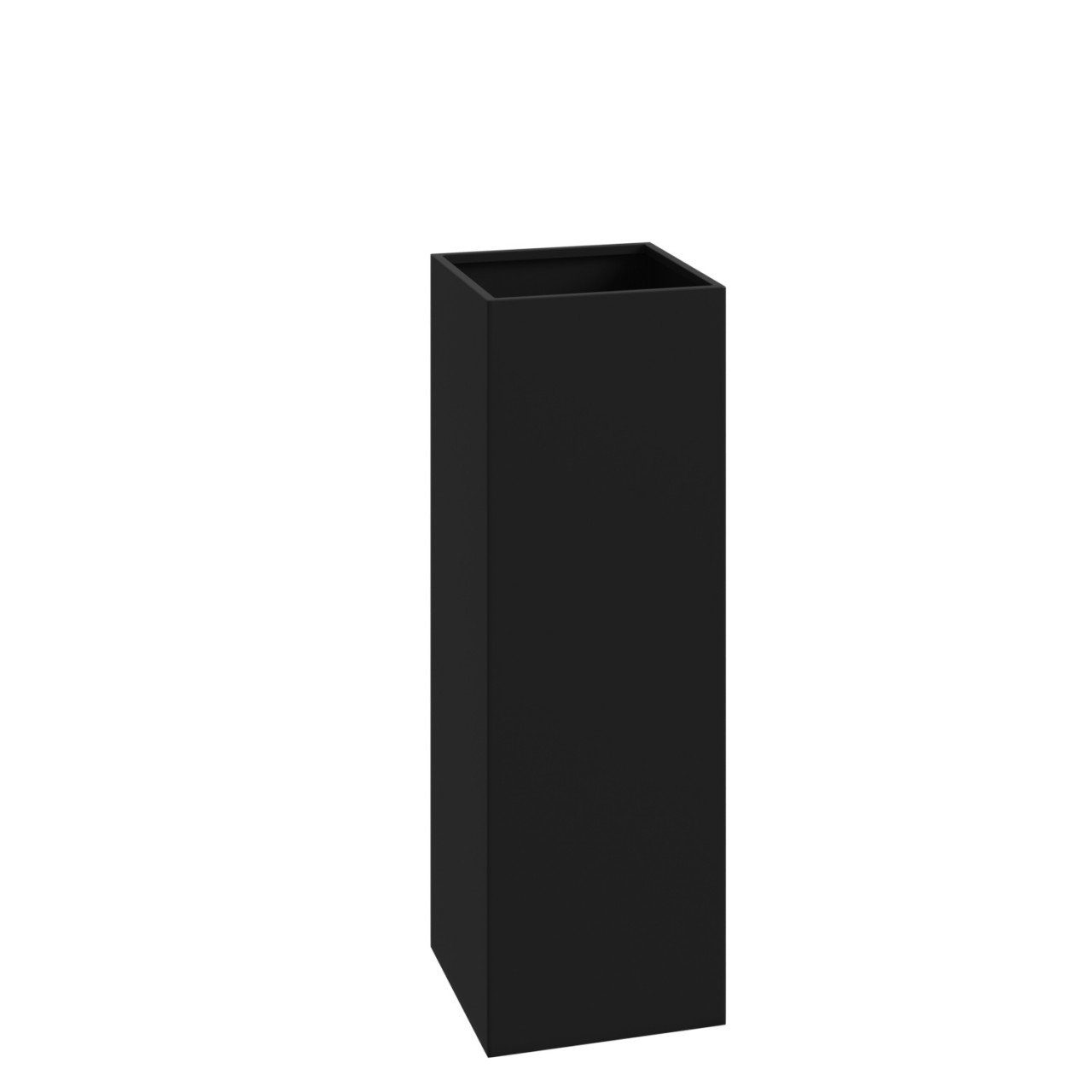 Bravios Pflanzkübel Schwarz Pillar Briefkasten in Skinny Medium