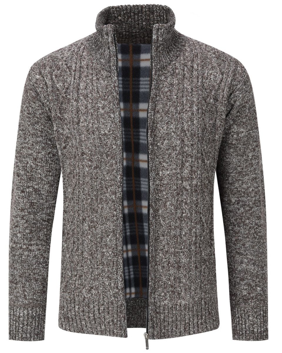 Allthemen Cardigan mit Stehkragen Herren warme günstig online kaufen