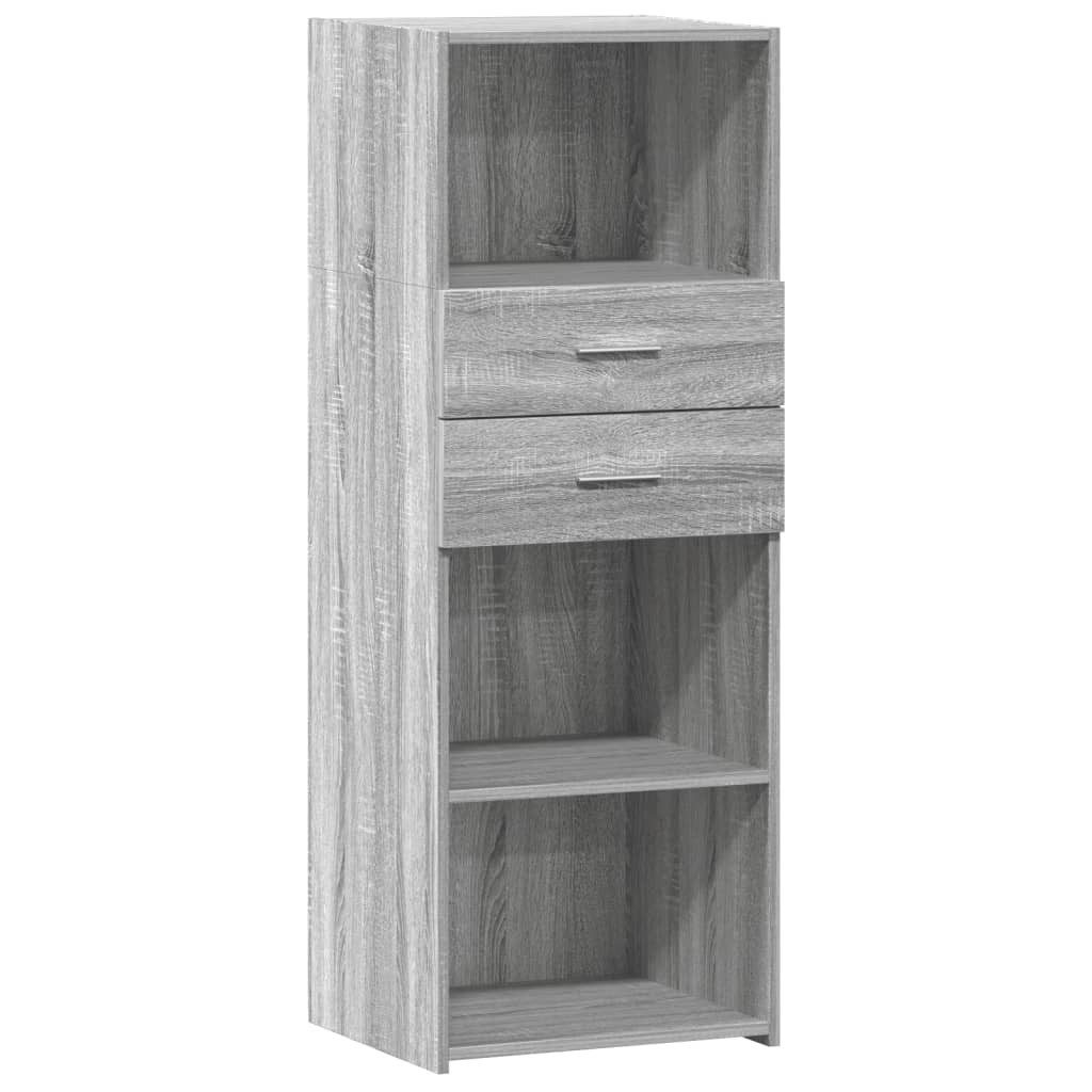 vidaXL Highboard Highboard Grau Sonoma 45x42,5x124 günstig online kaufen