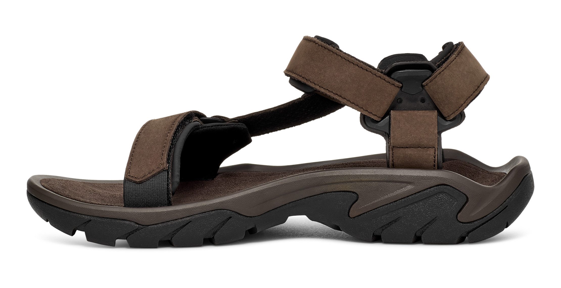 Teva Terra Fi 5 Universal Leather Mens Sandale mit Klettverschluss – Bild 3 von 5