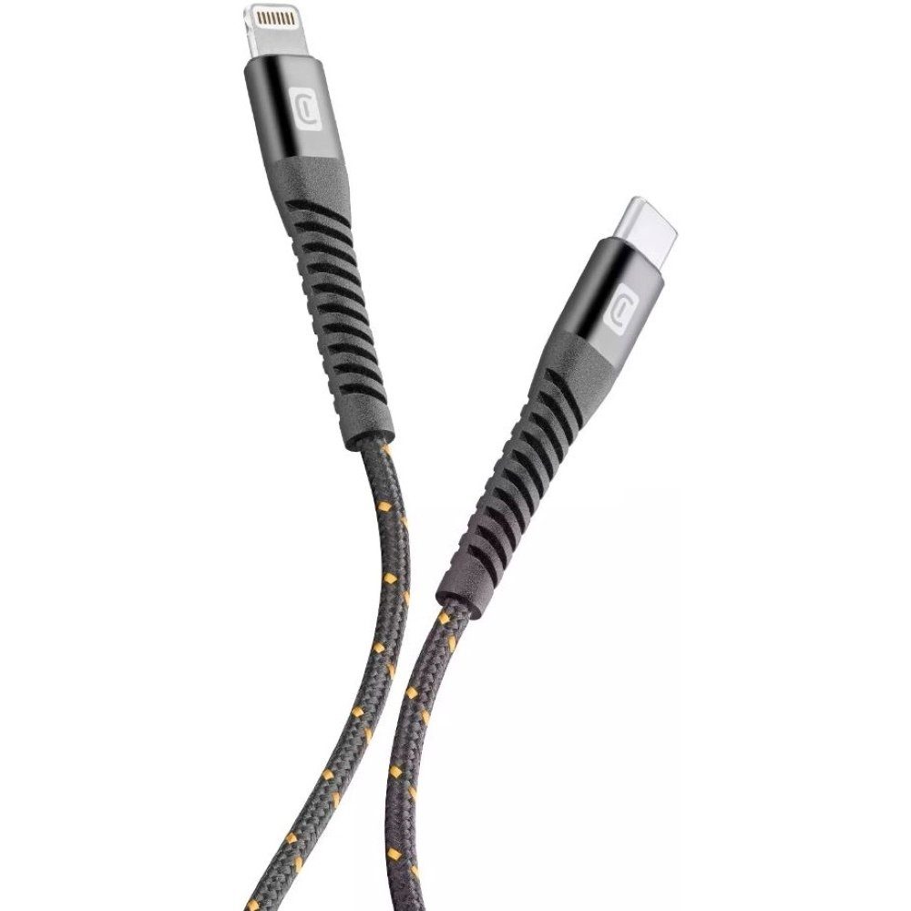 Tetraforce Cable USB-C auf Lightning 1,2 m - Datenkabel - schwarz Lightningkabel