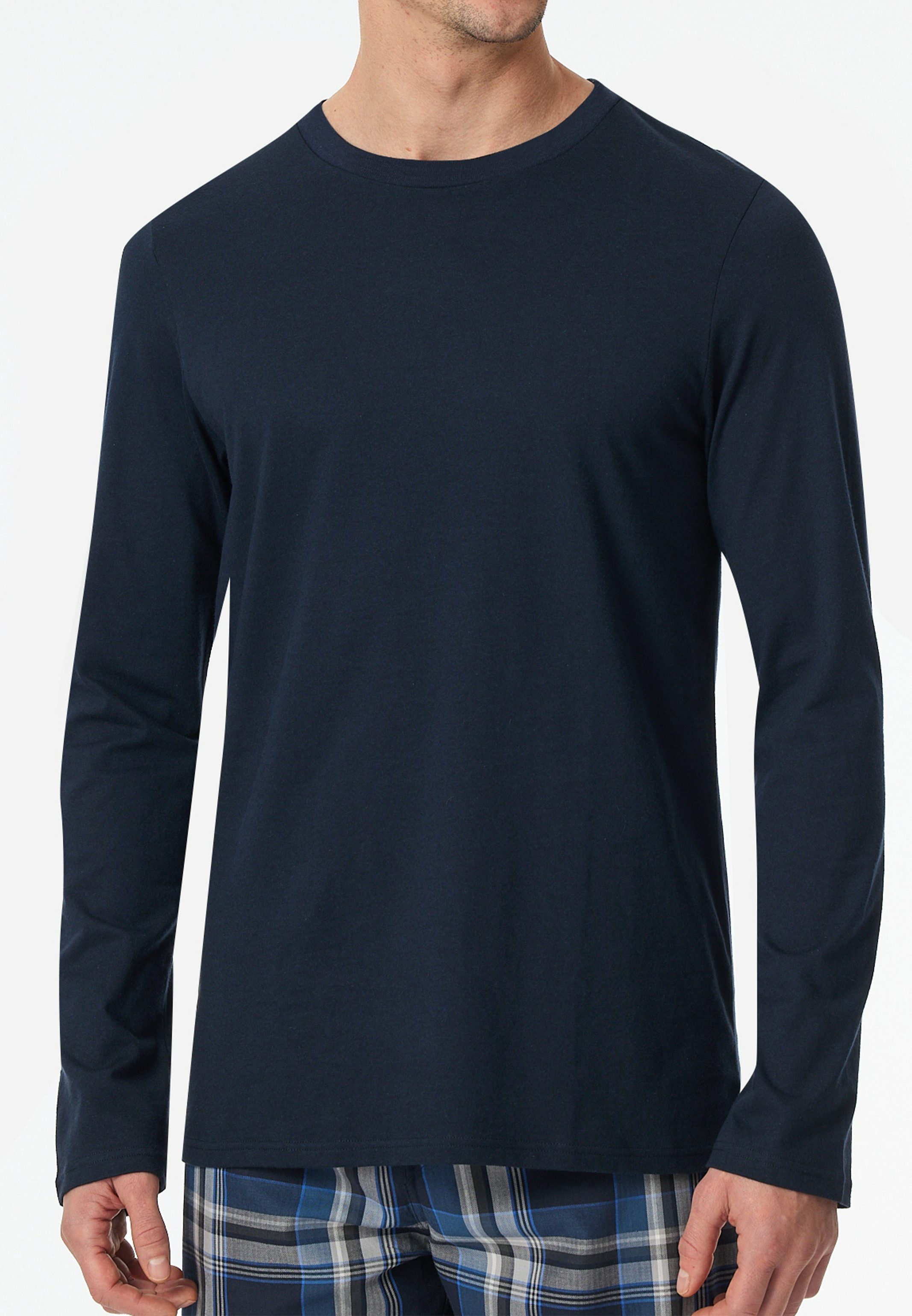 Schiesser Pyjamaoberteil Mix & Relax (1-tlg) günstig online kaufen