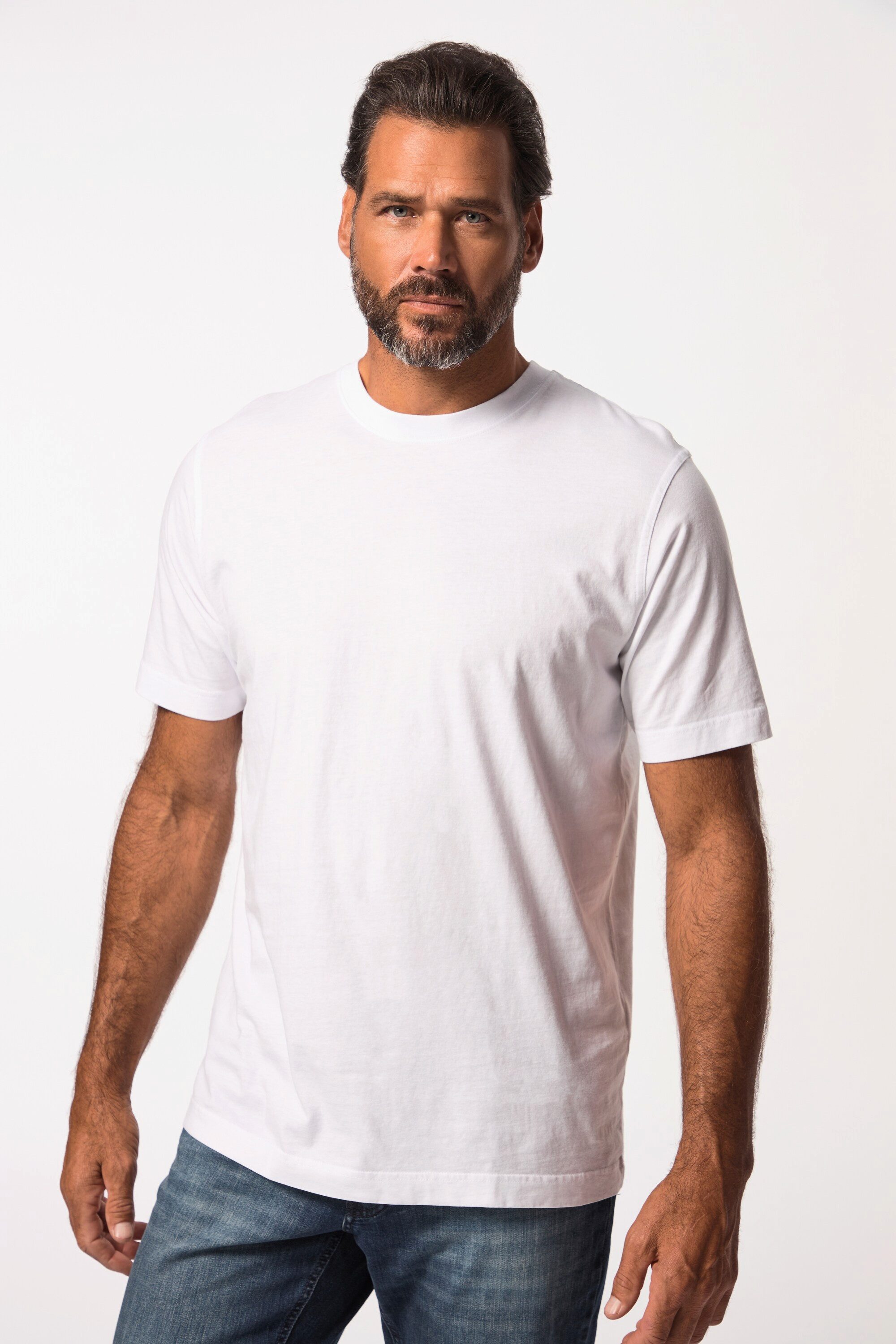 JP1880 T-Shirt T-Shirt Basic Rundhals gekämmte günstig online kaufen