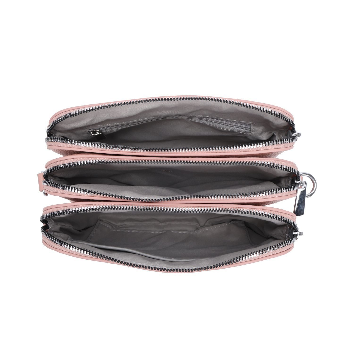 ITALYSHOP24 Schultertasche Damen Tasche Bodybag Umhängetasche Crossbody Brusttasche Handtasche, Crossover Muster Taschengurt Smartphone Geldtasche Abend Handy Clutch