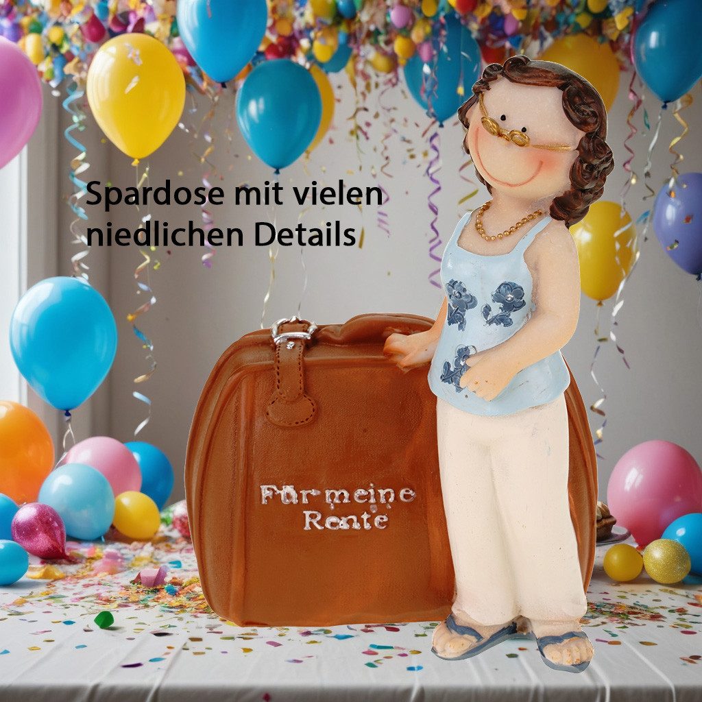 Kremers Schatzkiste Spardose Spardose Spardose Rentnerin günstig online kaufen
