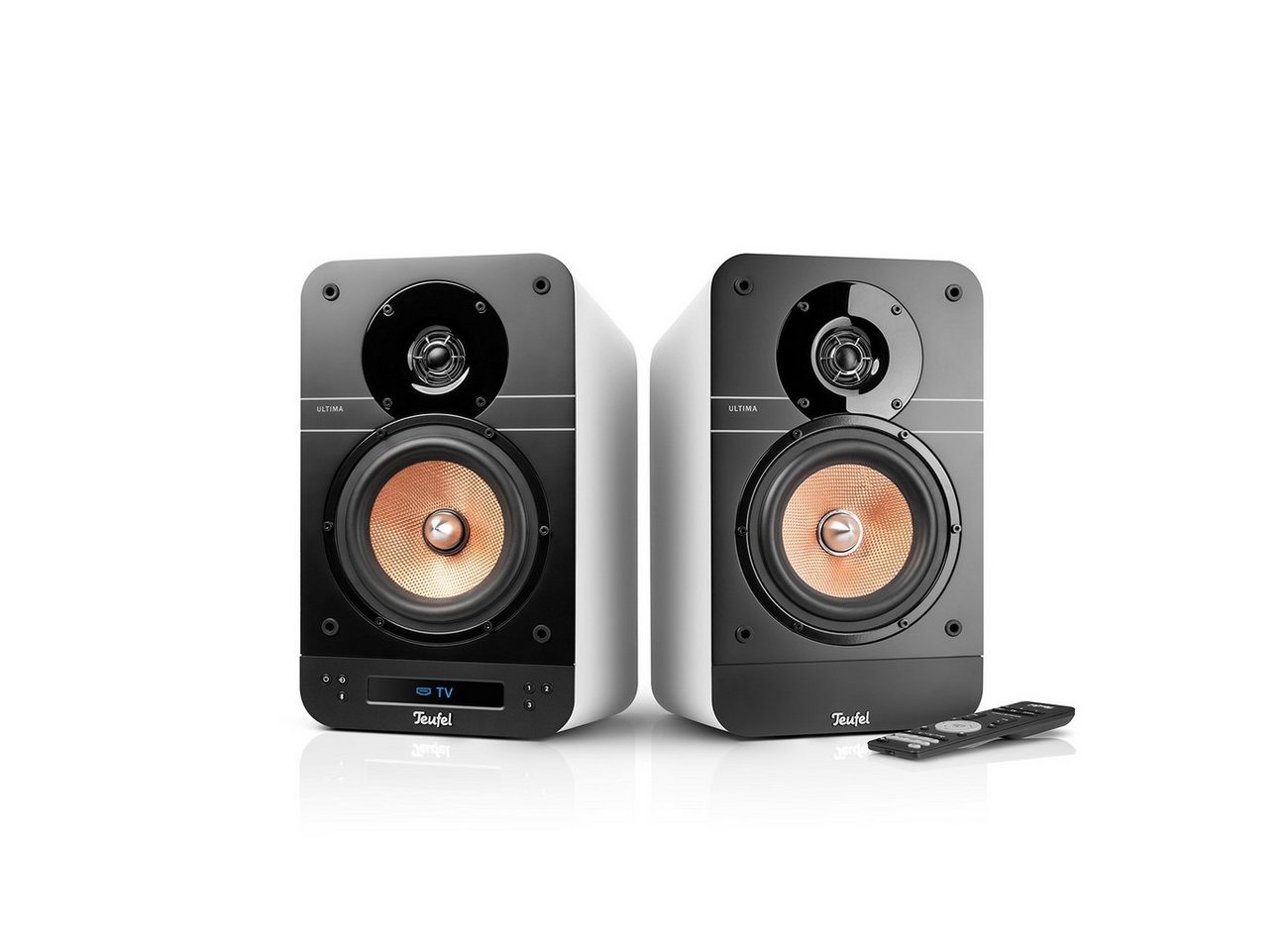Teufel ULTIMA 25 AKTIV Wireless Lautsprecher (Bluetooth, HDMI, 100 W, DAB+, FM Radio)