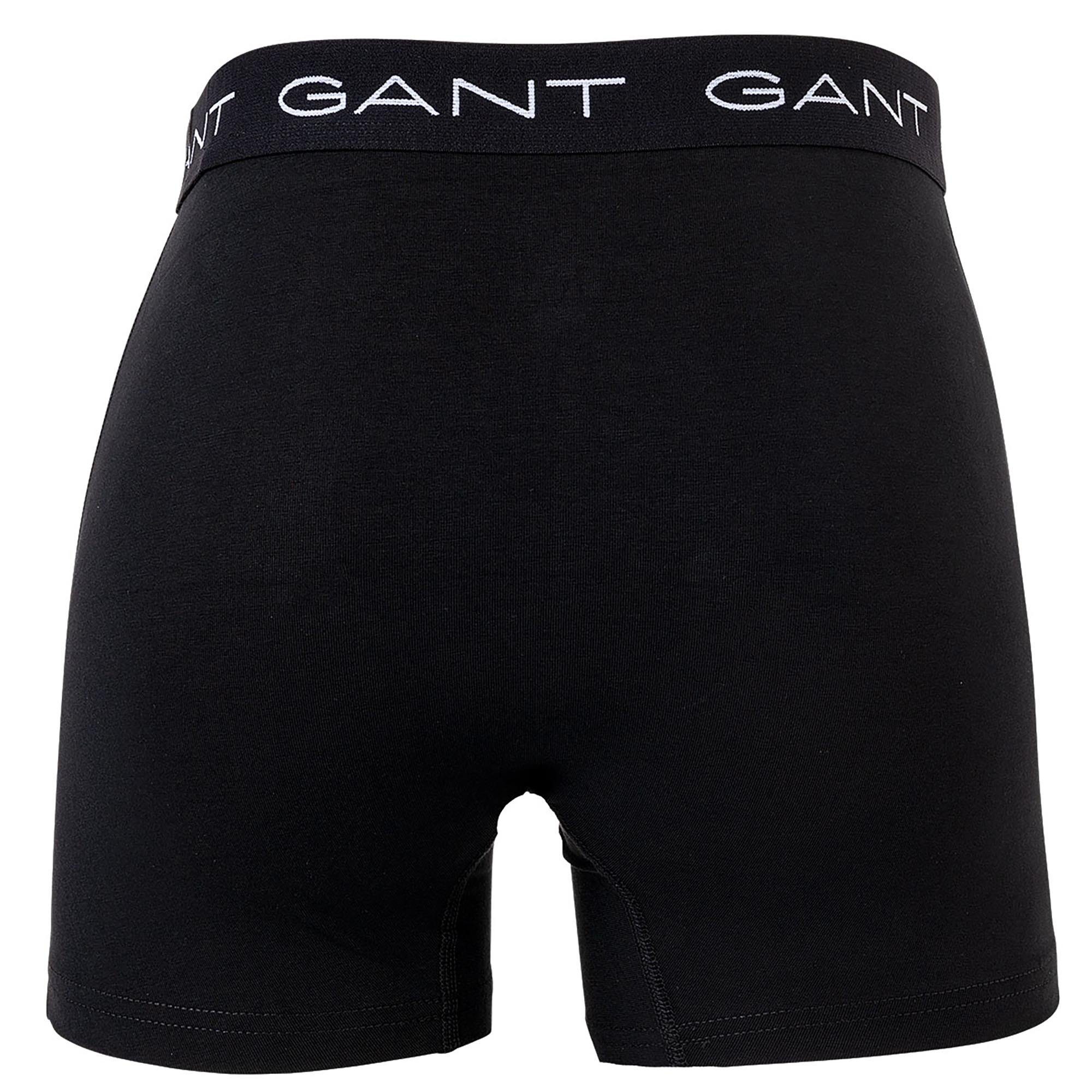 3er Schwarz Pack Gant Boxershorts, Herren - Boxer Briefs Boxer