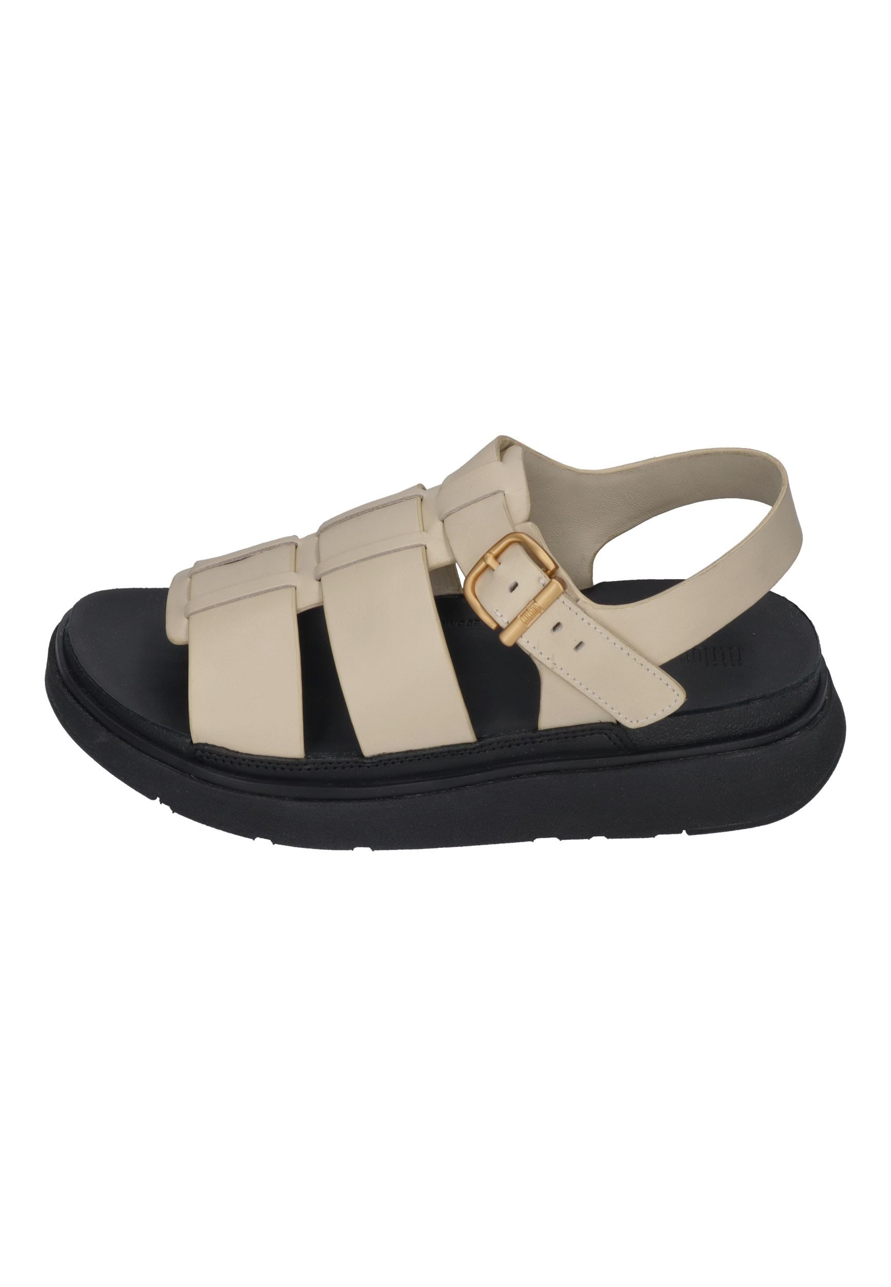 Fitflop GEN-FF LEATHER FISHERMAN SANDALS Sandalette Paris Beige
