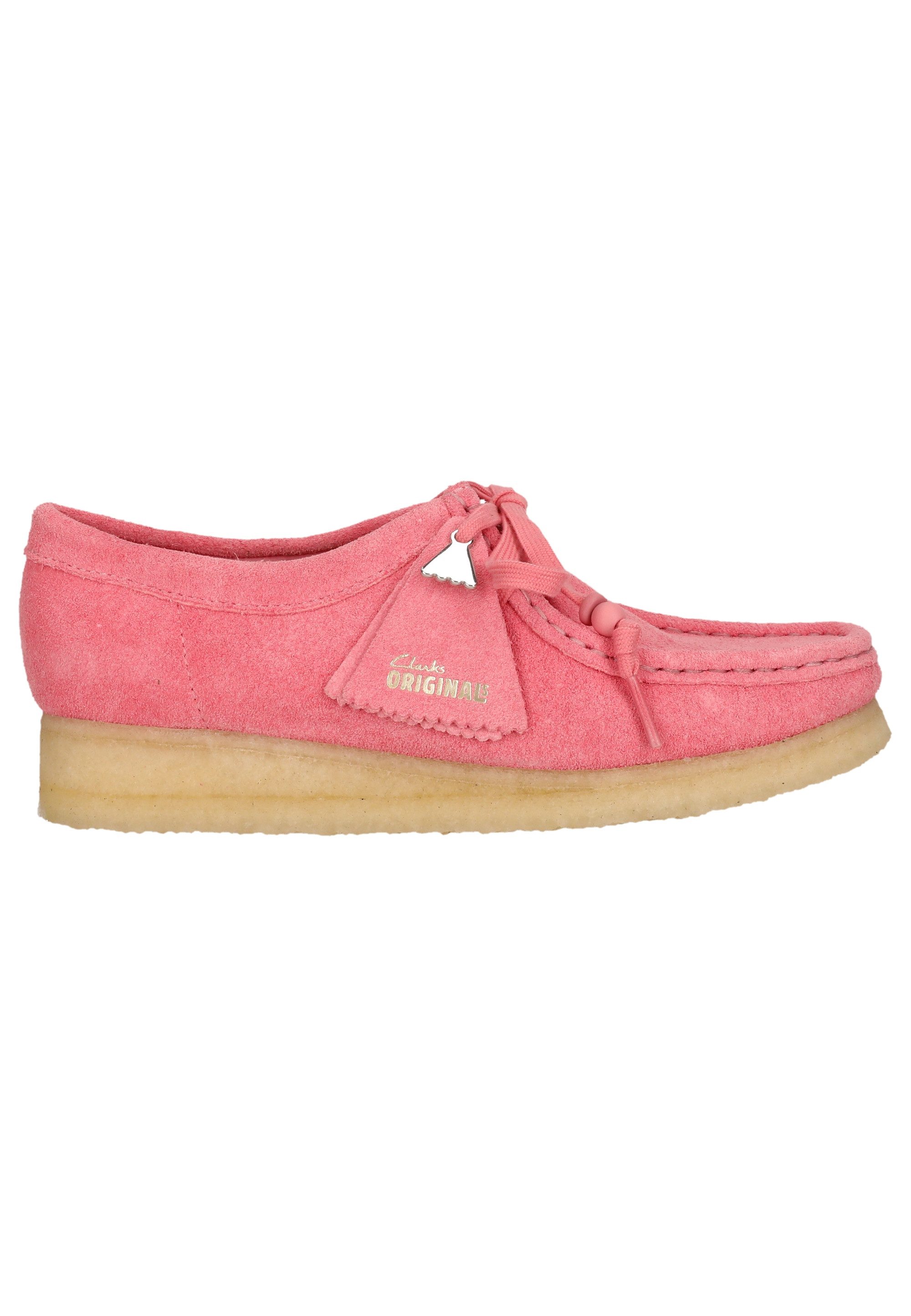 Clarks Wallabee Mokassin aus hochwertigem Veloursleder