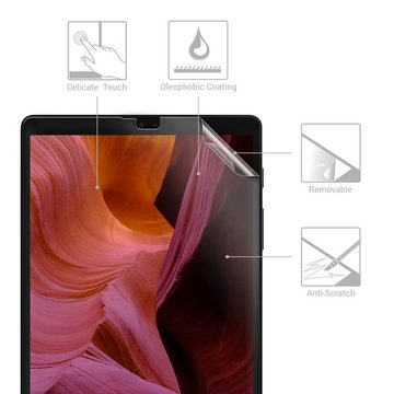 kwmobile Schutzfolie 2x Folie für Samsung Galaxy Tab A7 Lite 8.7 (2021), (1-St), Full Screen Tablet Schutzfolie entspiegelt