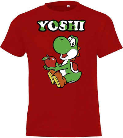 Youth Designz T-Shirt Kinder Baby T-Shirt Yoshi für Jungen & Mädchen mit trendigem Front Print