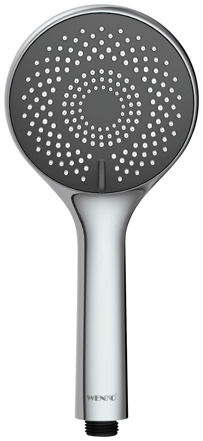 WENKO Handbrause Watersaving System, Duschkopf Watersaving Grau, Durchmesse günstig online kaufen