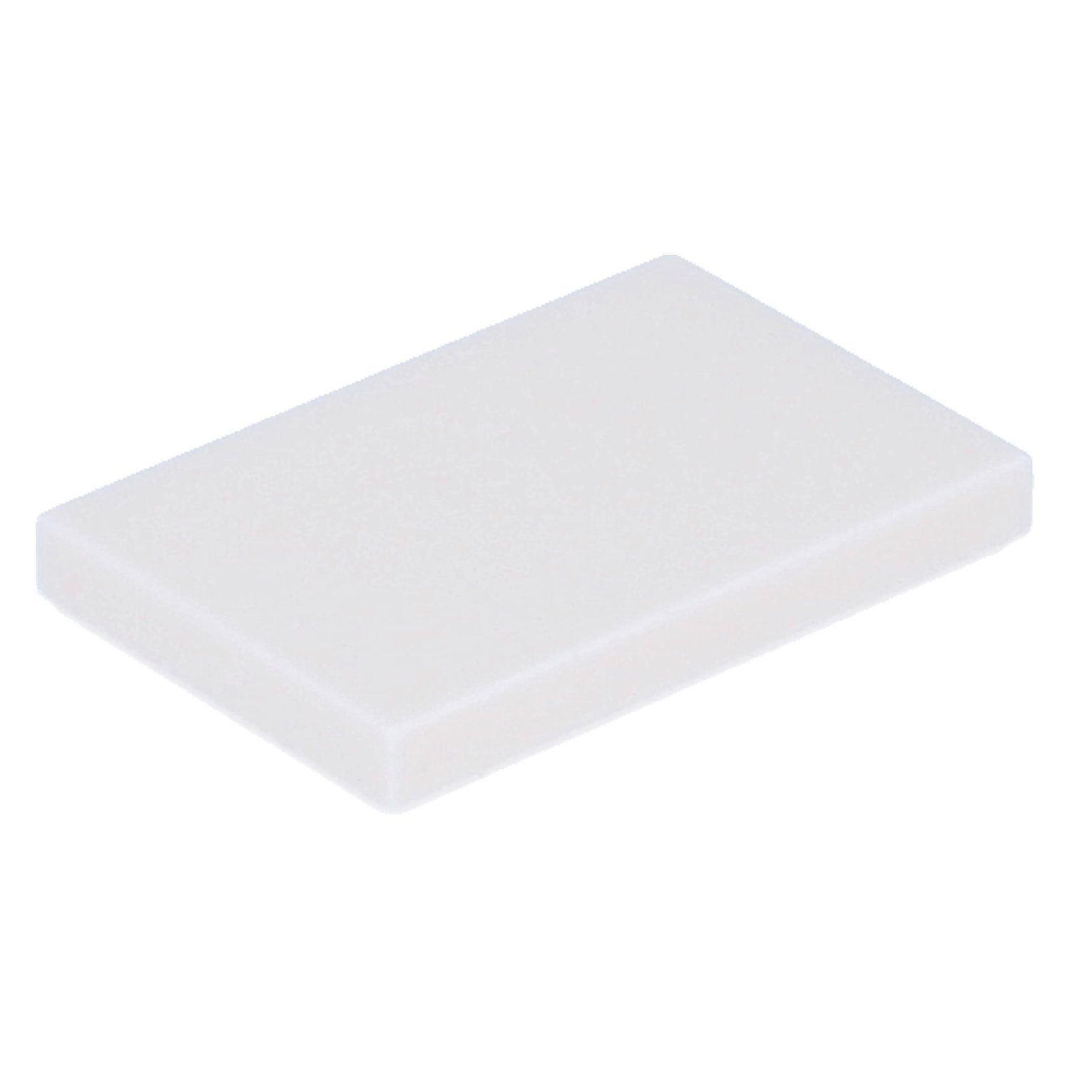 500x LEGO Fliese 2x3, Weiß Spielbausteine