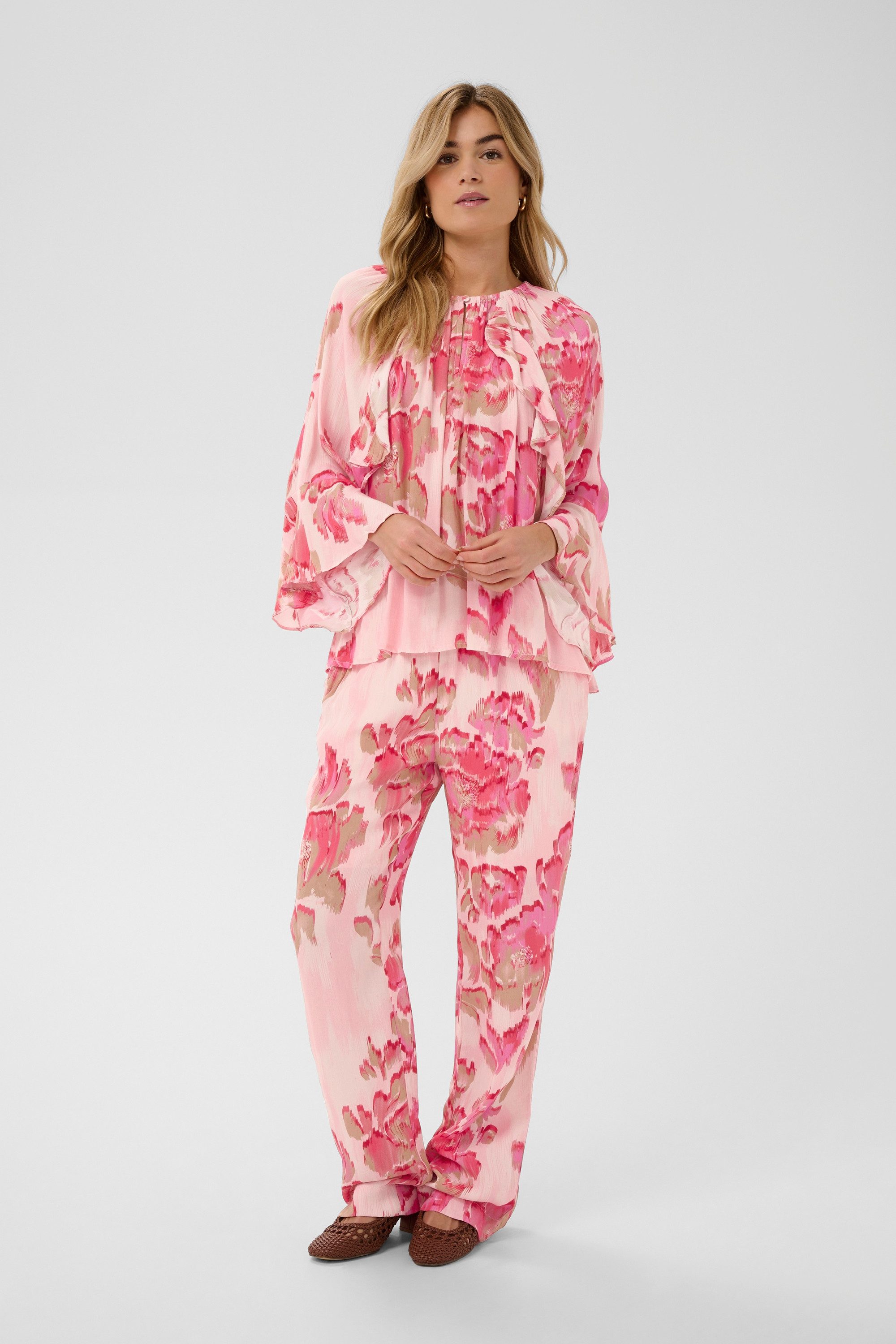 Saint Tropez Kurzarmbluse Kurzarm-Bluse PollyanaSZ günstig online kaufen