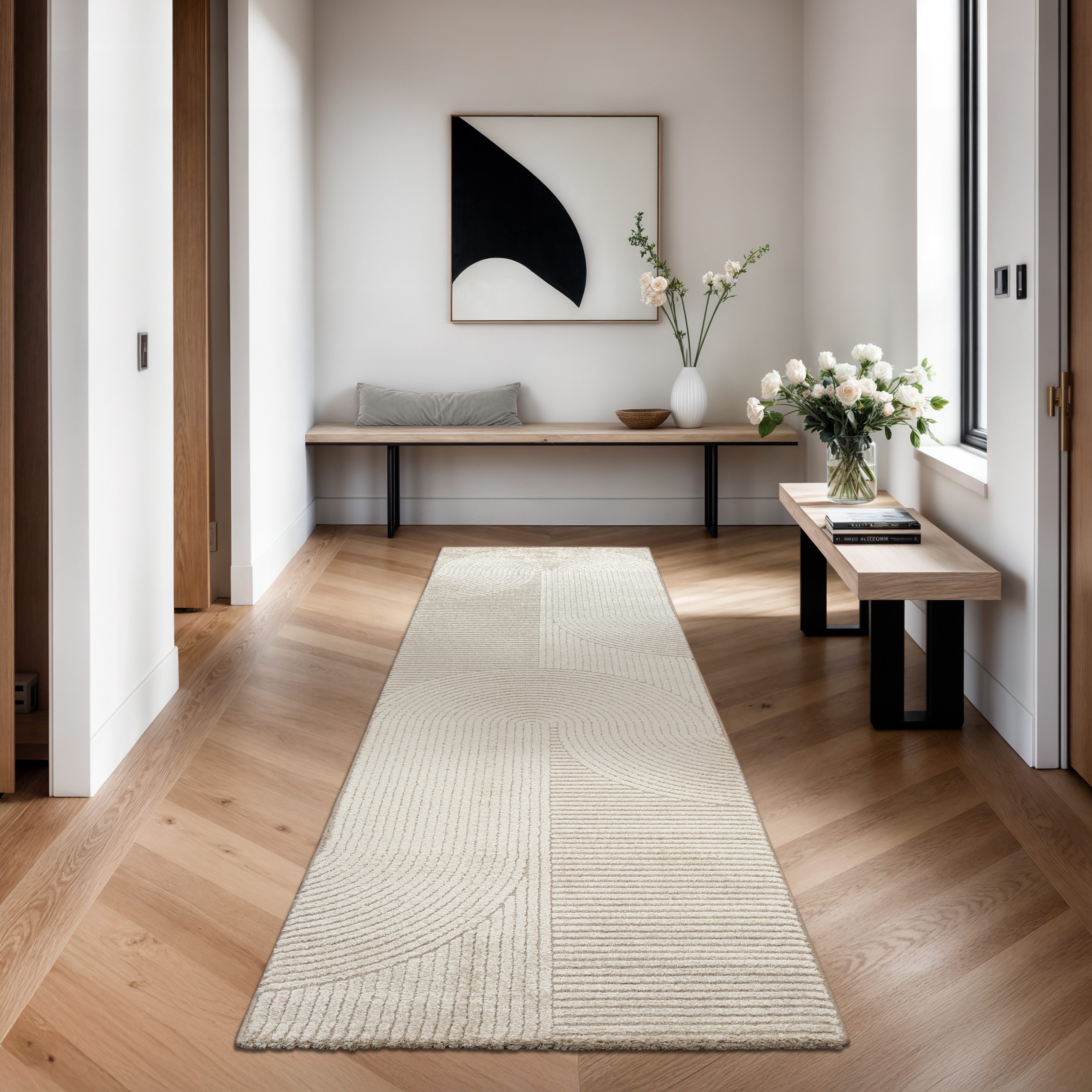 merinos Teppich Elio, rechteckig, Höhe: 16 mm, moderner Kurzflor Teppich mi günstig online kaufen