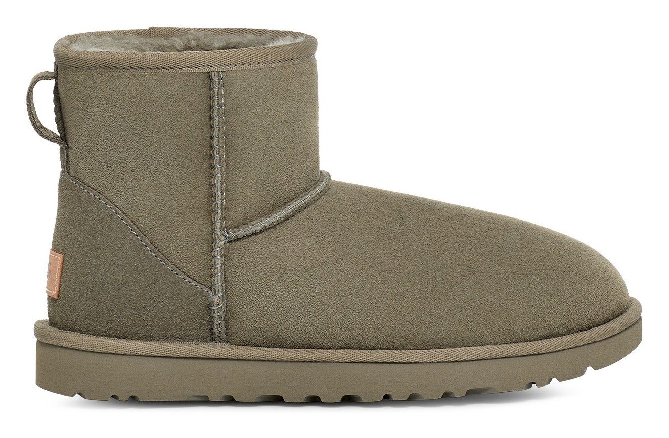 UGG Classic Mini 2 Winterboots Snowboots, Winterstiefel, Schlupfstiefel mit Lammfell, Weite schmal
