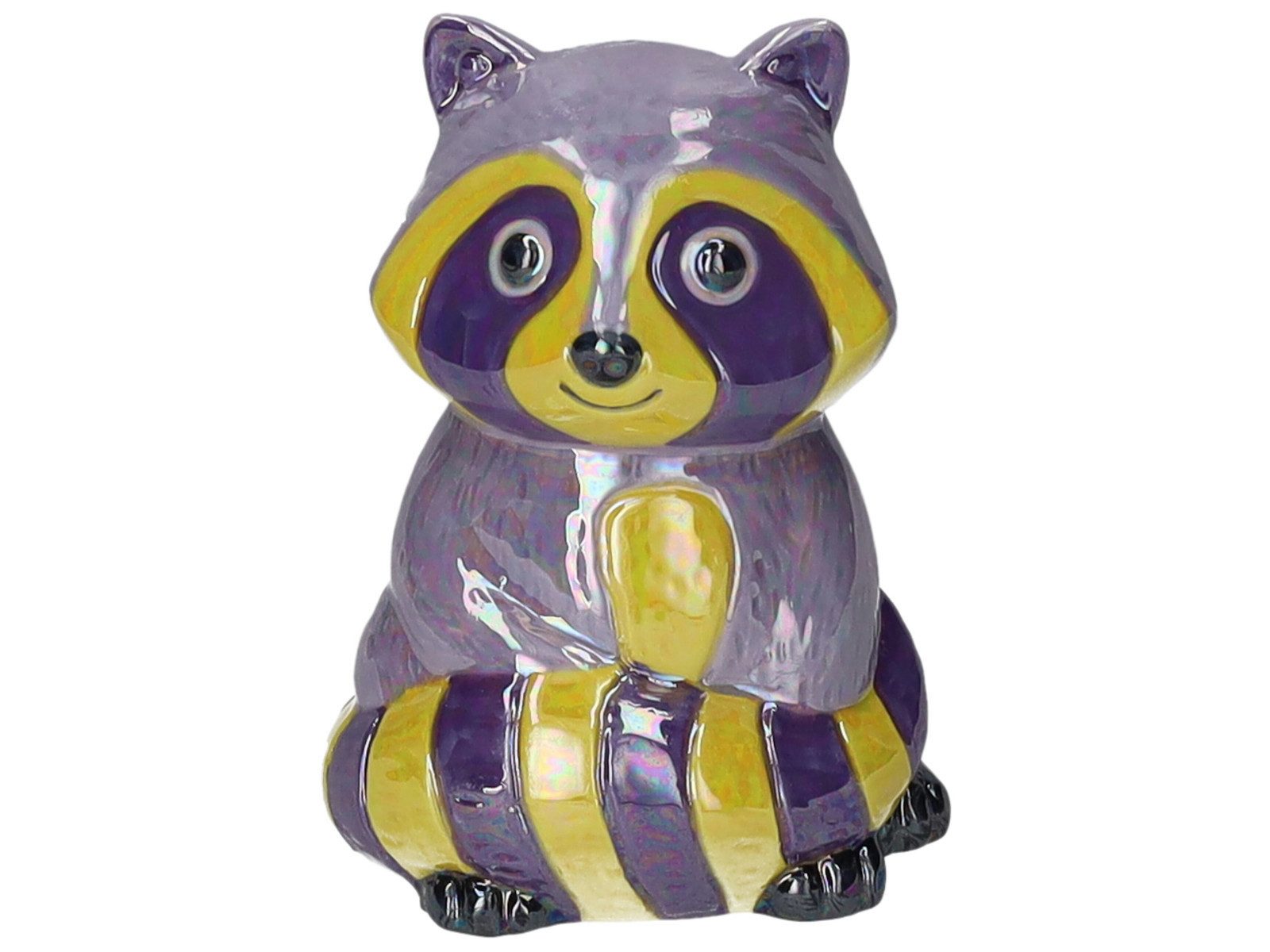 Giftcompany Dekovase Mignon Vase Waschbär lila 13,6cm (Dekovase)