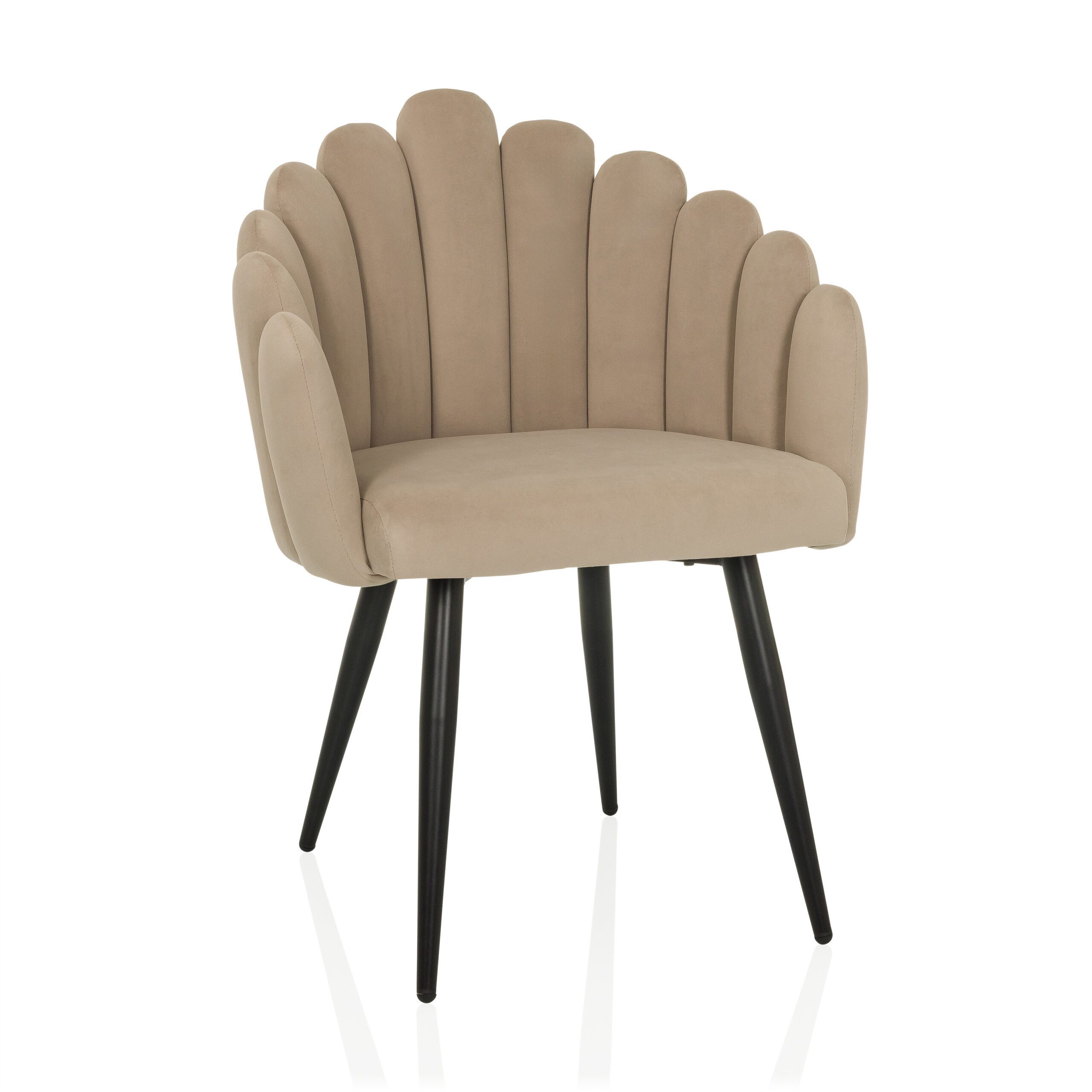 hjh LIVING Esszimmerstuhl Esszimmerstuhl SCALLORE Stoff günstig online kaufen