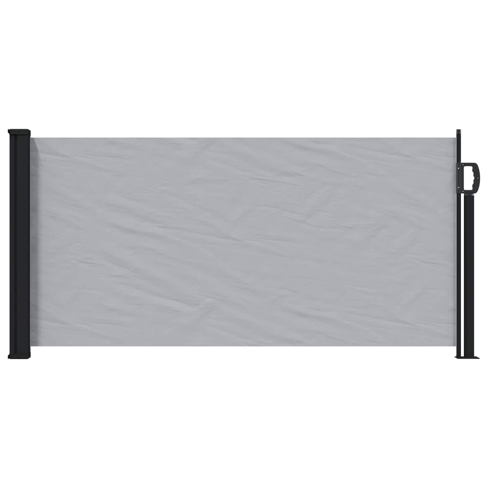 vidaXL Seitenmarkise Ausziehbare Seitenmarkise 300 x 100 cm Polyester Rechteckig (1-St)