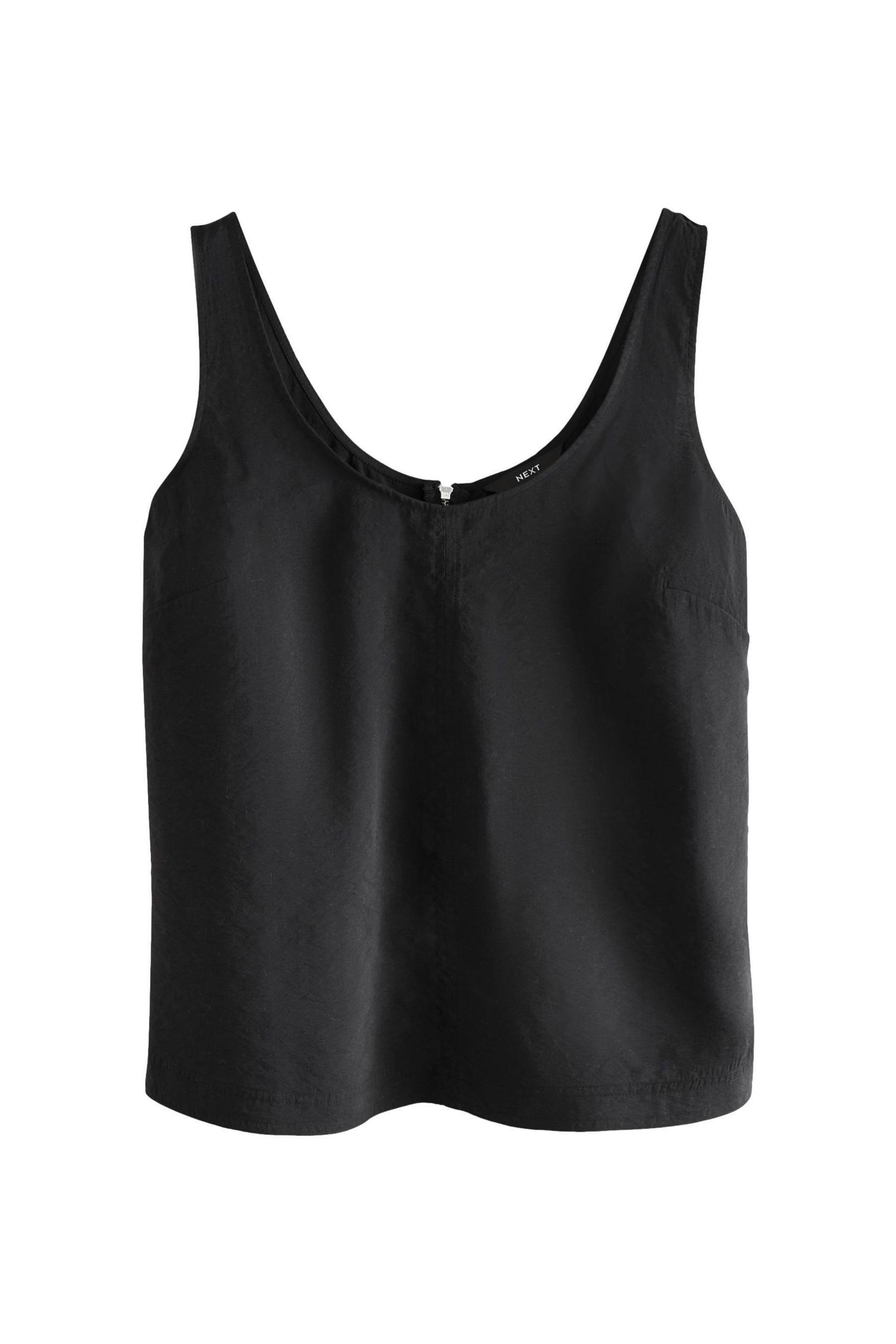Next Shirttop Ärmelloses Tanktop mit U-Ausschnitt günstig online kaufen