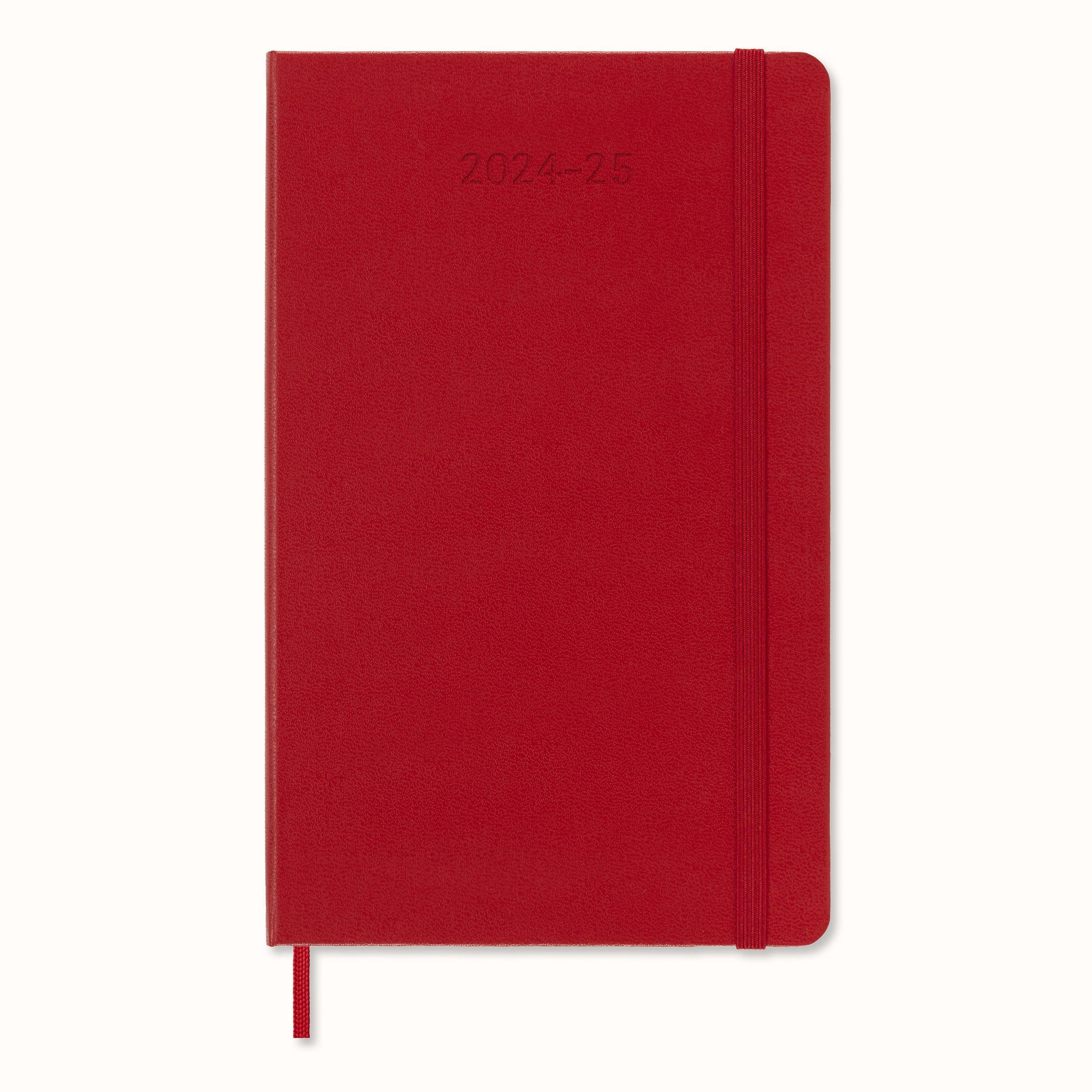 Notizbuch Moleskine 18 Monate Wochen Notizkalender 2024/2025, L/A5