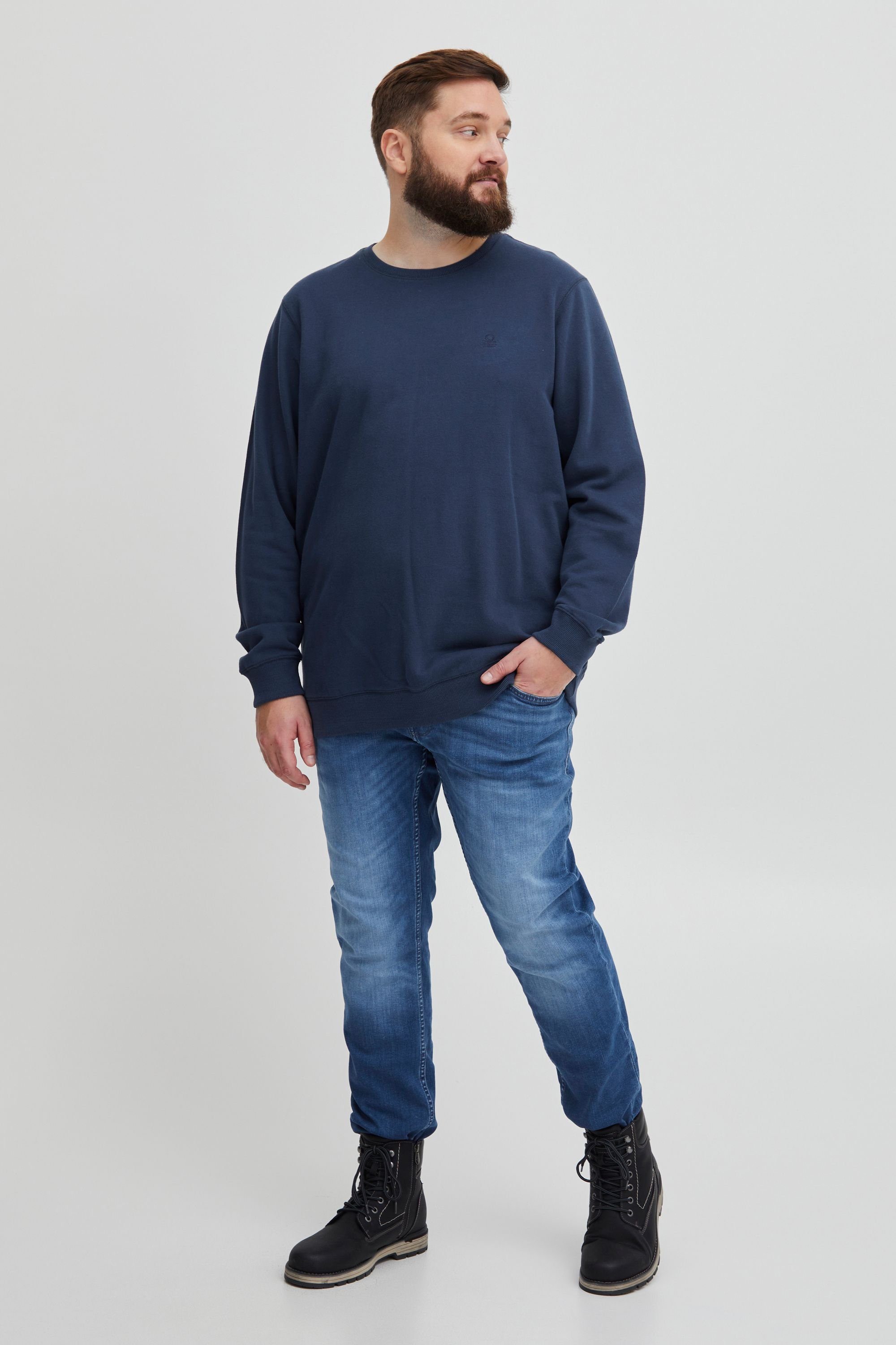 Blend Sweatshirt BHRavin Big & Tall Klassisches Sweatshirt mit Rundhalsausschnitt in großen Größen