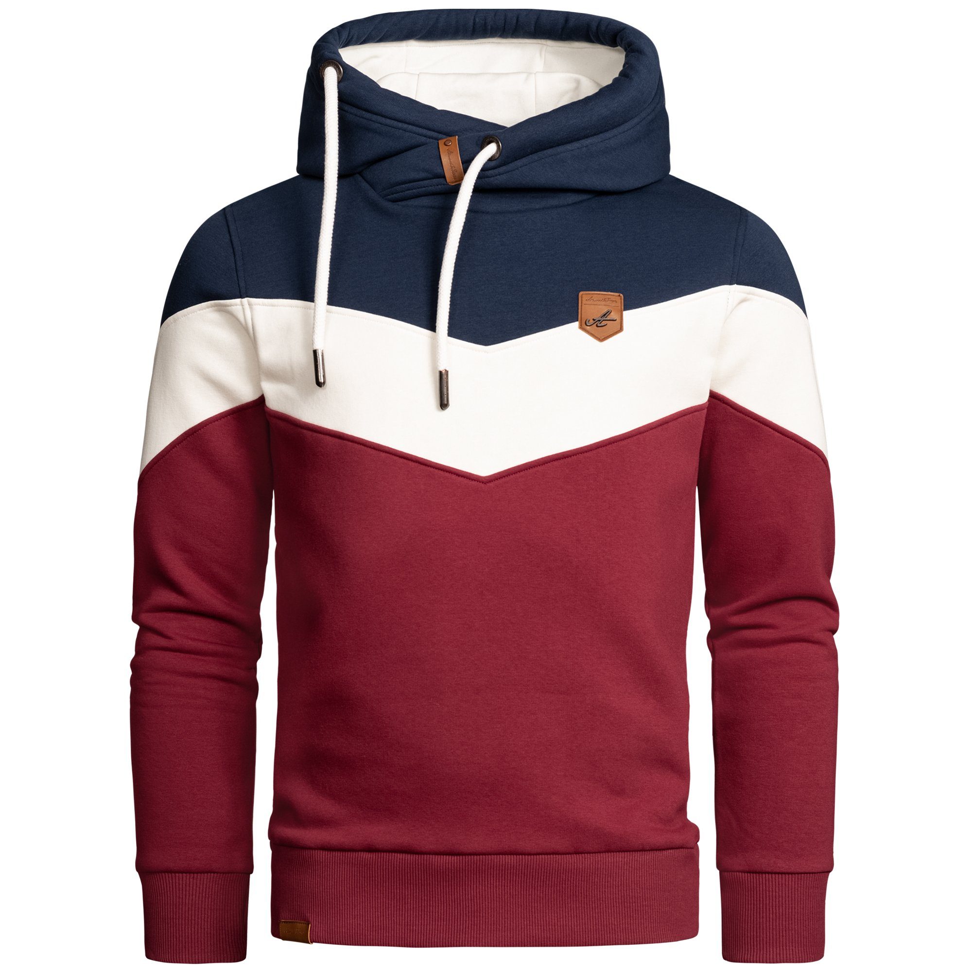 Amaci&Sons Kapuzenpullover BOISE Kapuzenpullover
