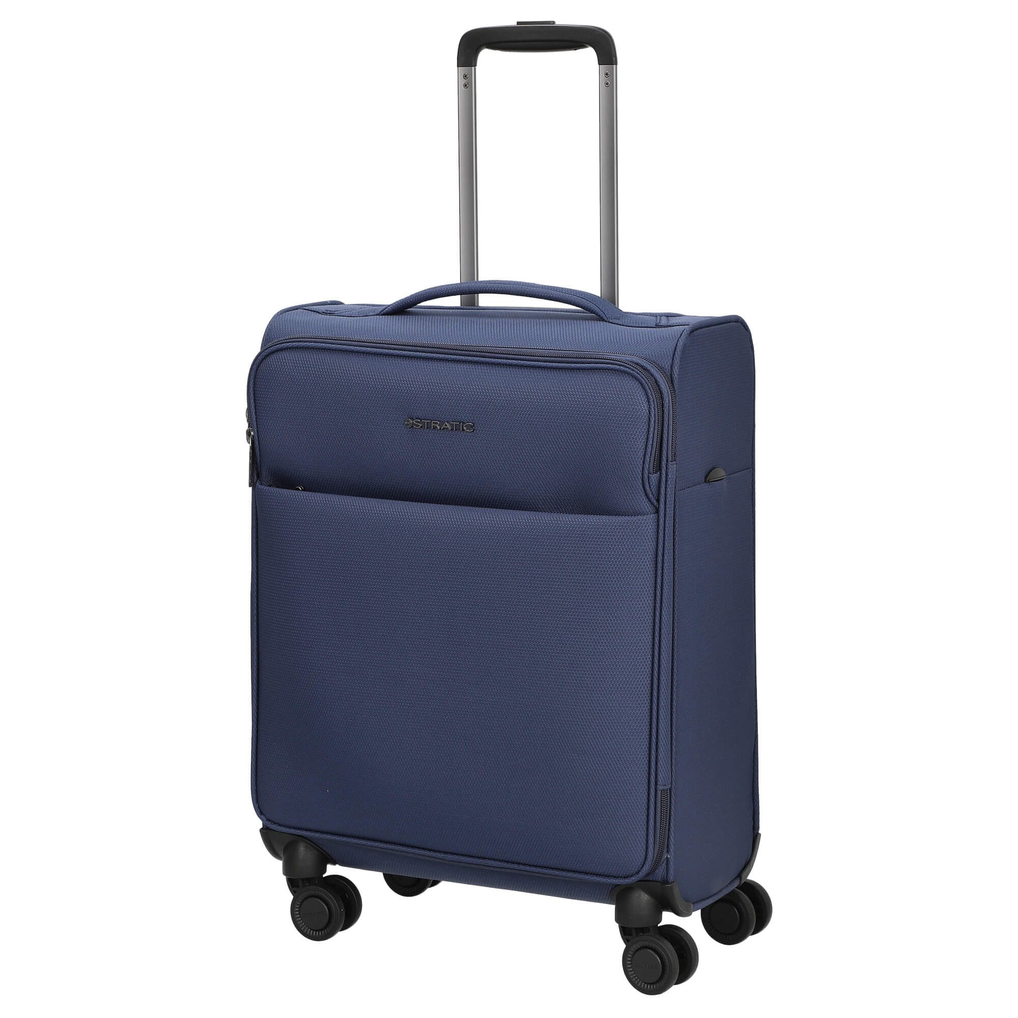 Stratic Koffer Light+ - 4-Rollen-Trolley 55 cm S (dark blue), 4 Rollen Roll günstig online kaufen