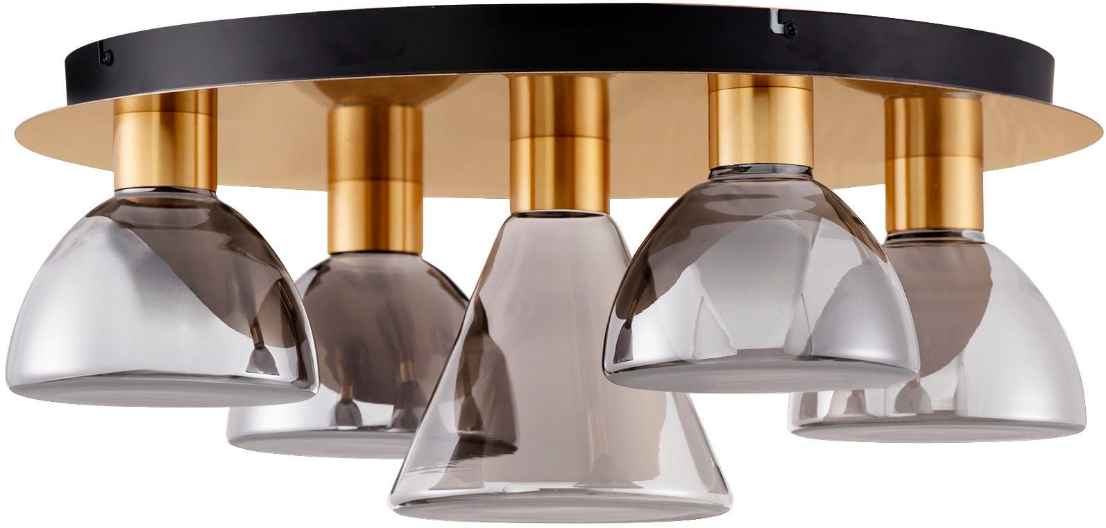 Nova Luce Deckenleuchte VOI, LED fest integriert, Warmweiß