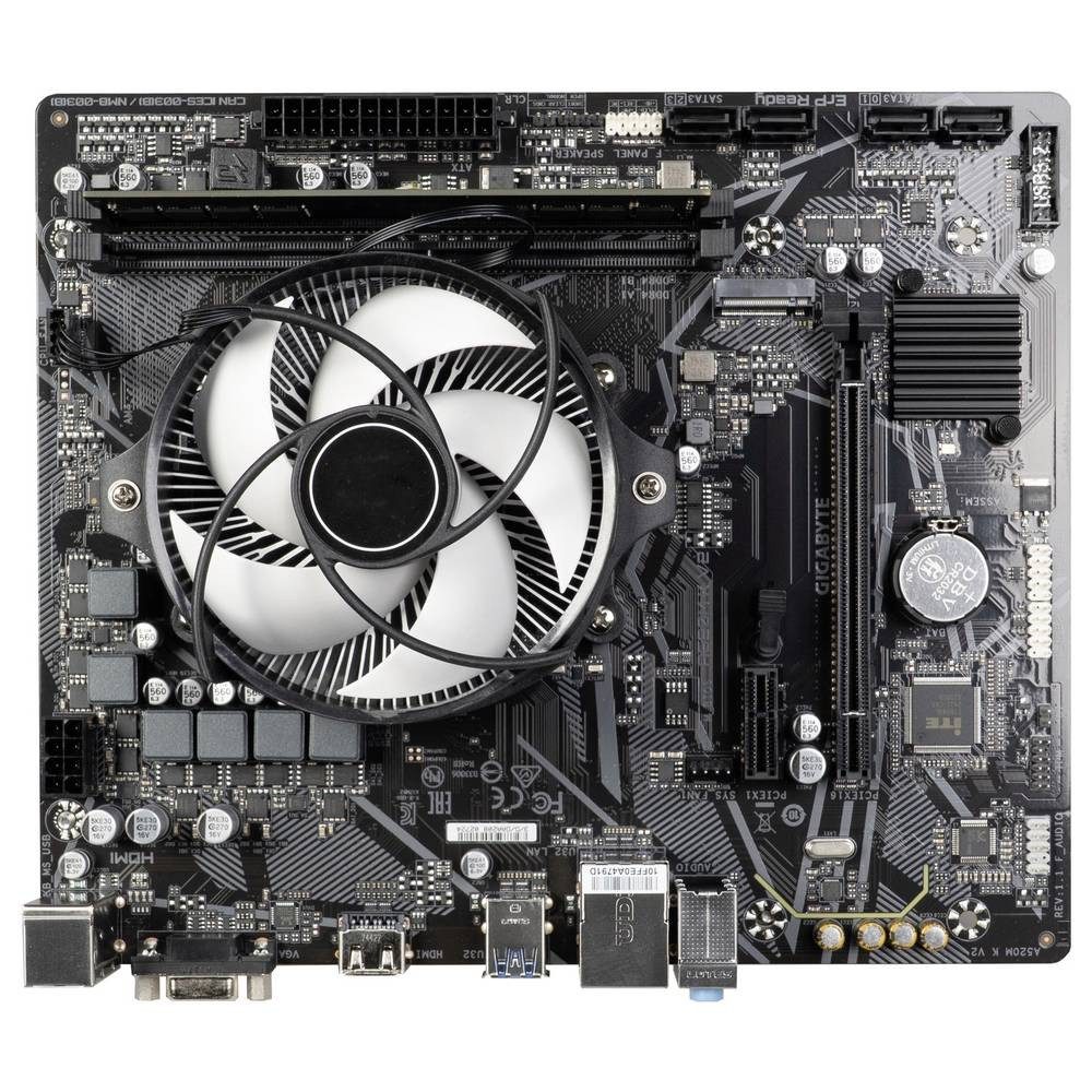 Renkforce PC Tuning-Kit AMD Ryzen 5 3400G 4.2 GHz 16 GB DDR4-RAM 500 GB M.2 PCIe PC-Set