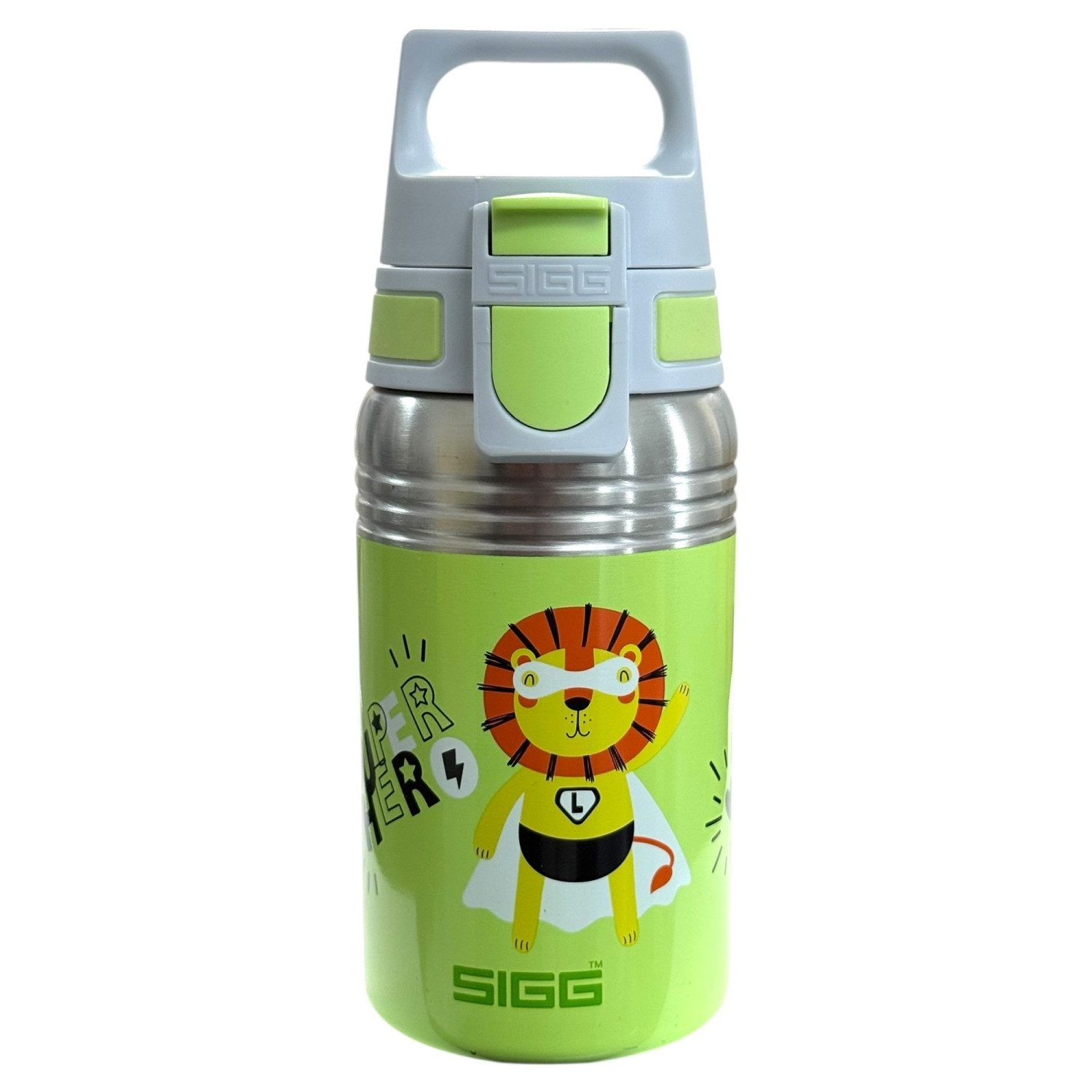 Sigg Trinkflasche Edelstahl Trinkflasche 0,5L - LÖWE HERO Auslaufsicher Wasserflasche